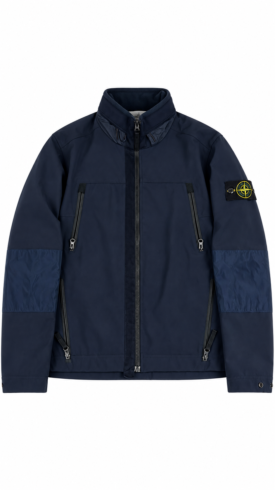 Veste Stone Island Soft Shell-R, Marine, Taille M — photographie principale