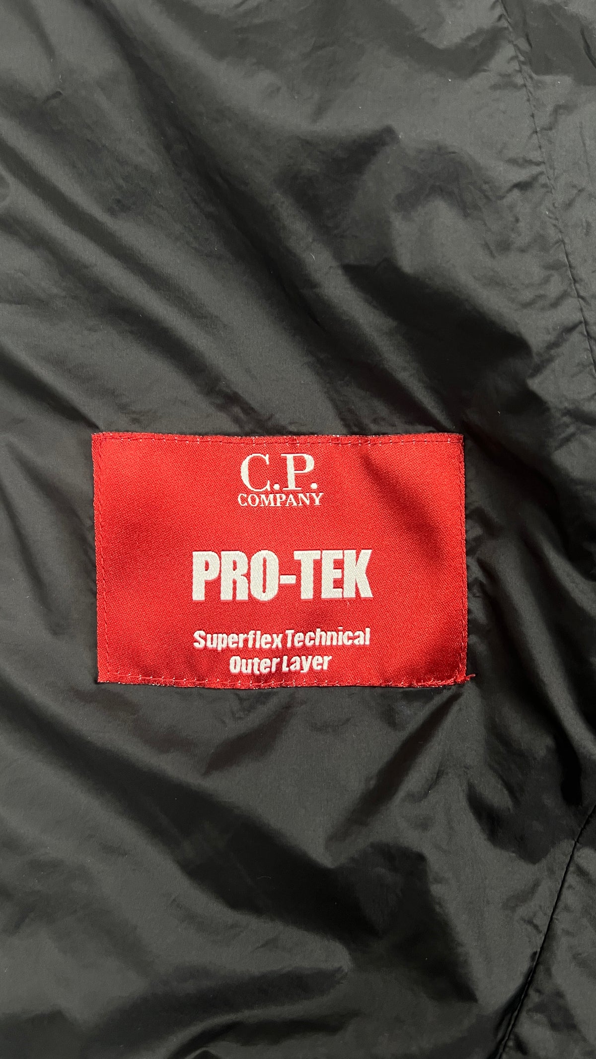 Veste C.P Company Pro-Tek Goggle Jacket, Noir, Taille XS — photographie complémentaire 4