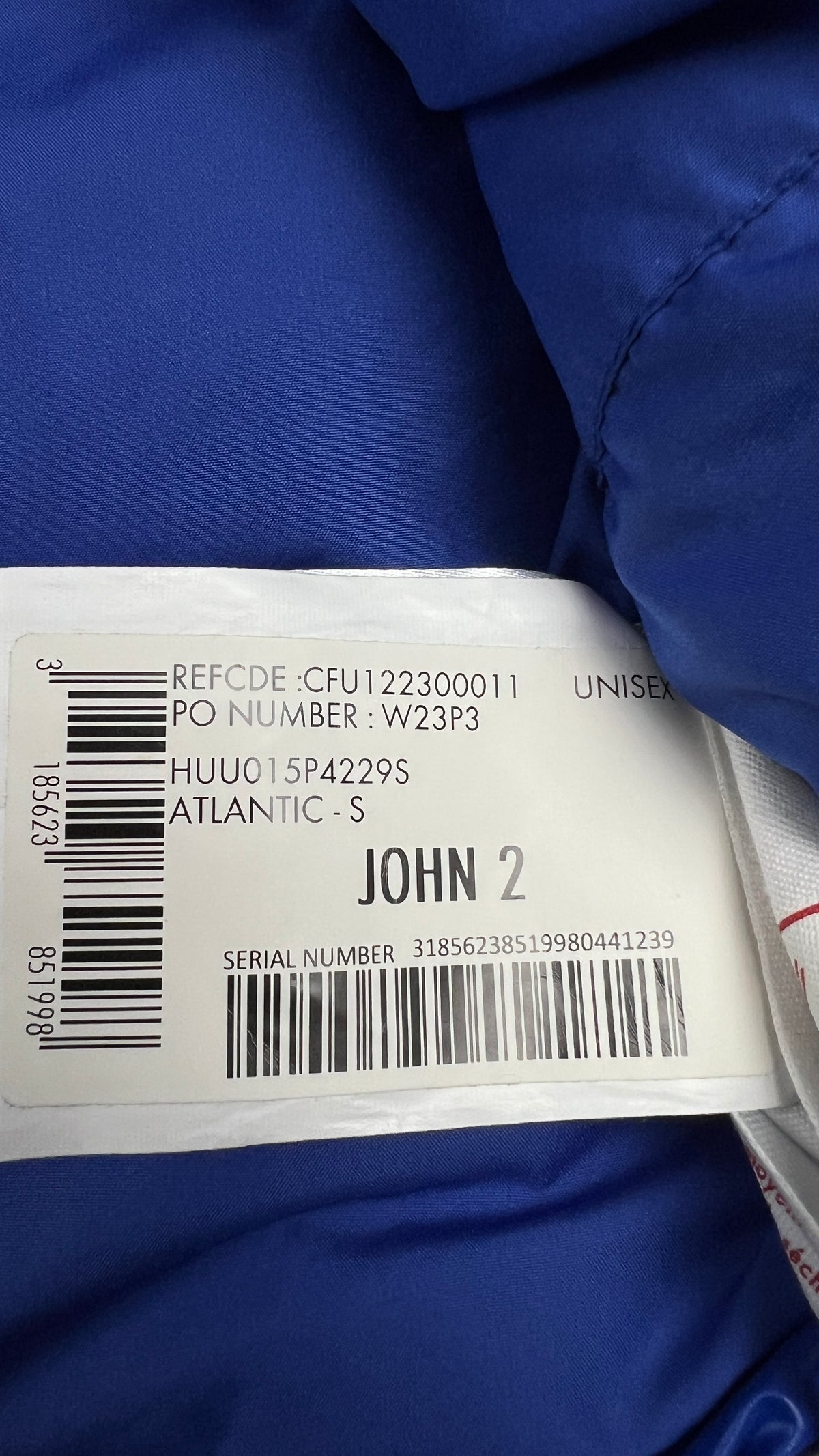 Gilet Doudoune Sans Manches Pyrenex John 2, Bleu, Taille S — photographie complémentaire 7