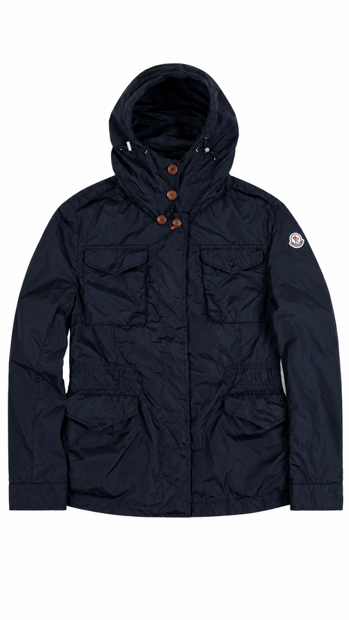 Veste à Capuche Moncler Vintage - Marine - Taille 4