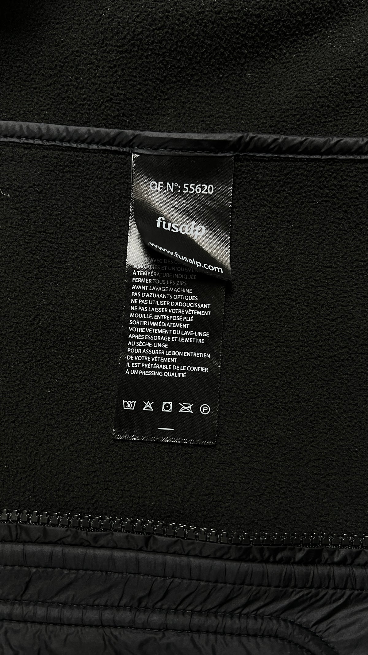 Veste Hybride Fusalp, Noir, Taille S — photographie complémentaire 5