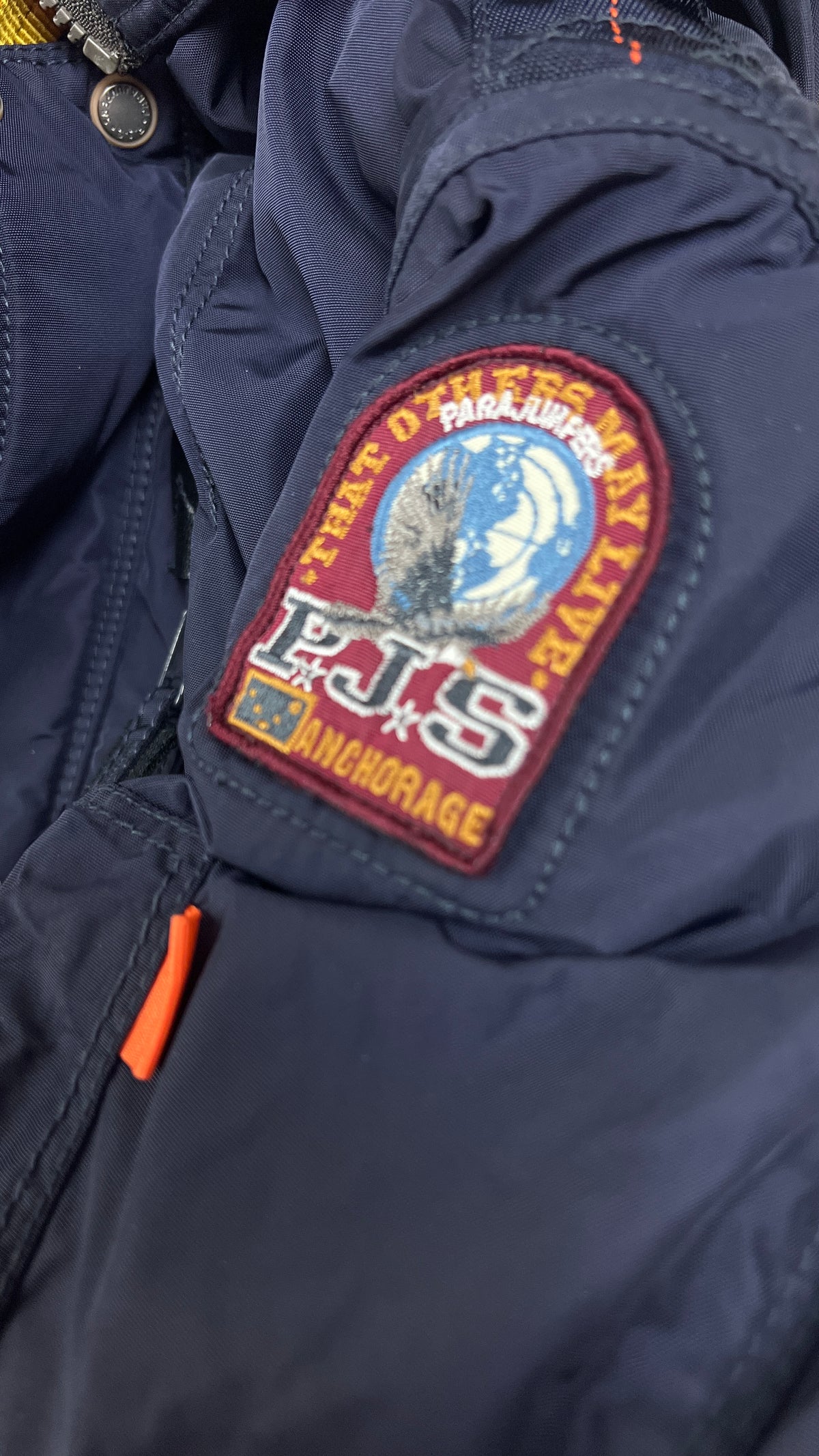 Doudoune à Capuche Parajumpers Right Hand Junior, Marine, Taille XS — photographie complémentaire 3