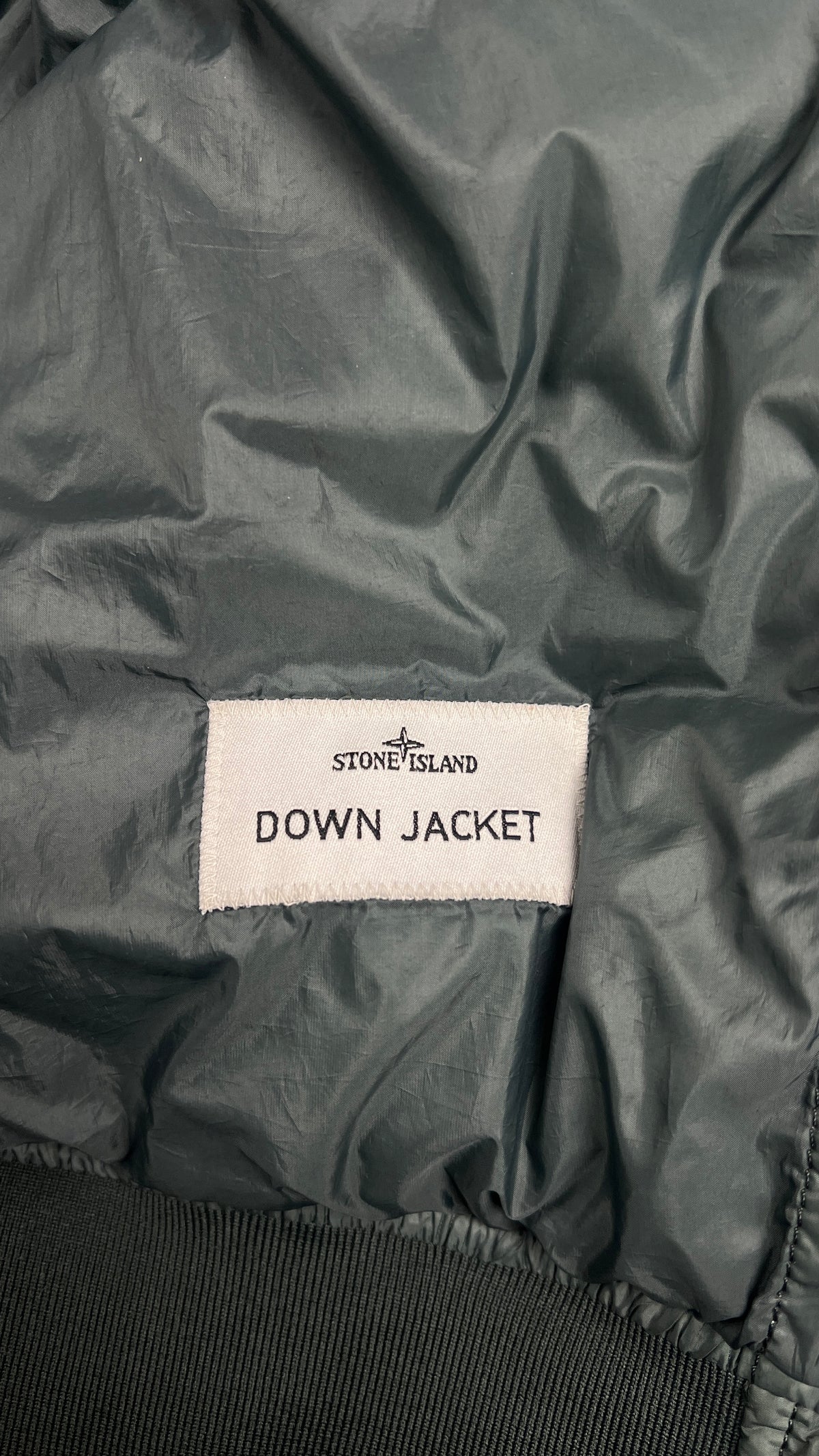 Doudoune à Capuche Stone Island Junior Down Jacket, Vert, Taille 14 ans — photographie complémentaire 5