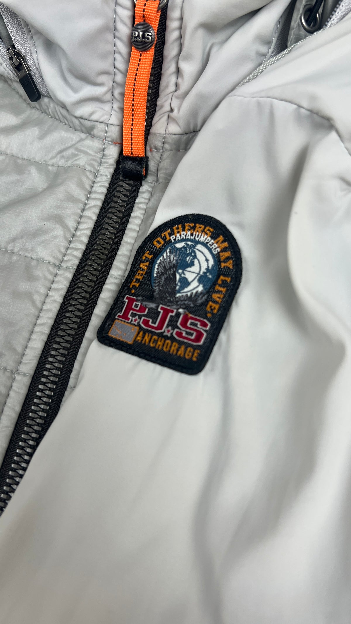Veste Hybride Parajumpers Warm Up, Gris Clair, Taille M — photographie complémentaire 3