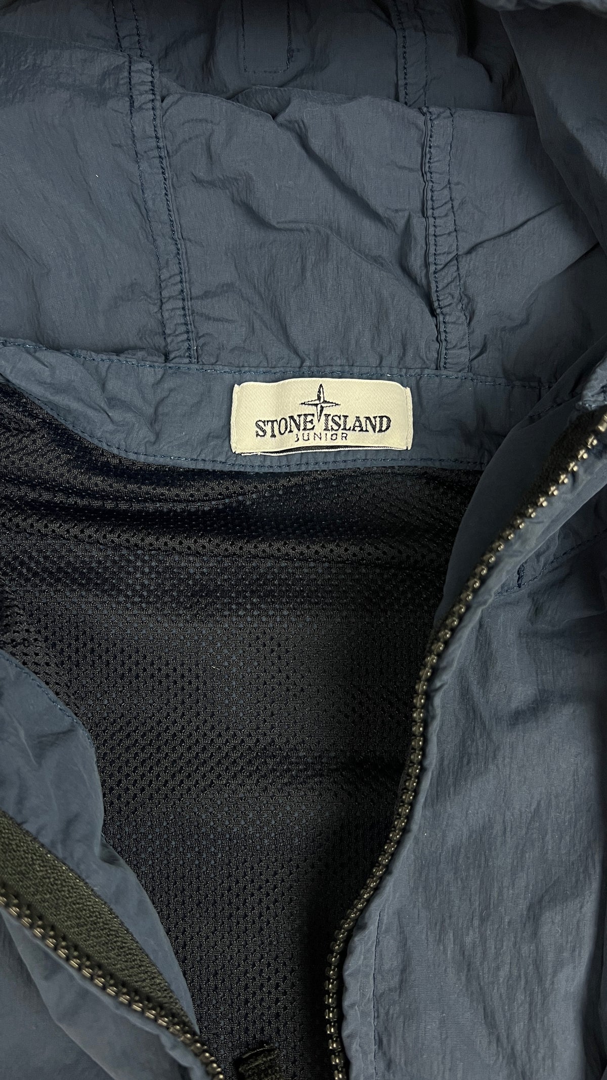 Kapuzenjacke Stone Island Junior, Navy, Größe 14 Jahre — zusätzliches Foto 4