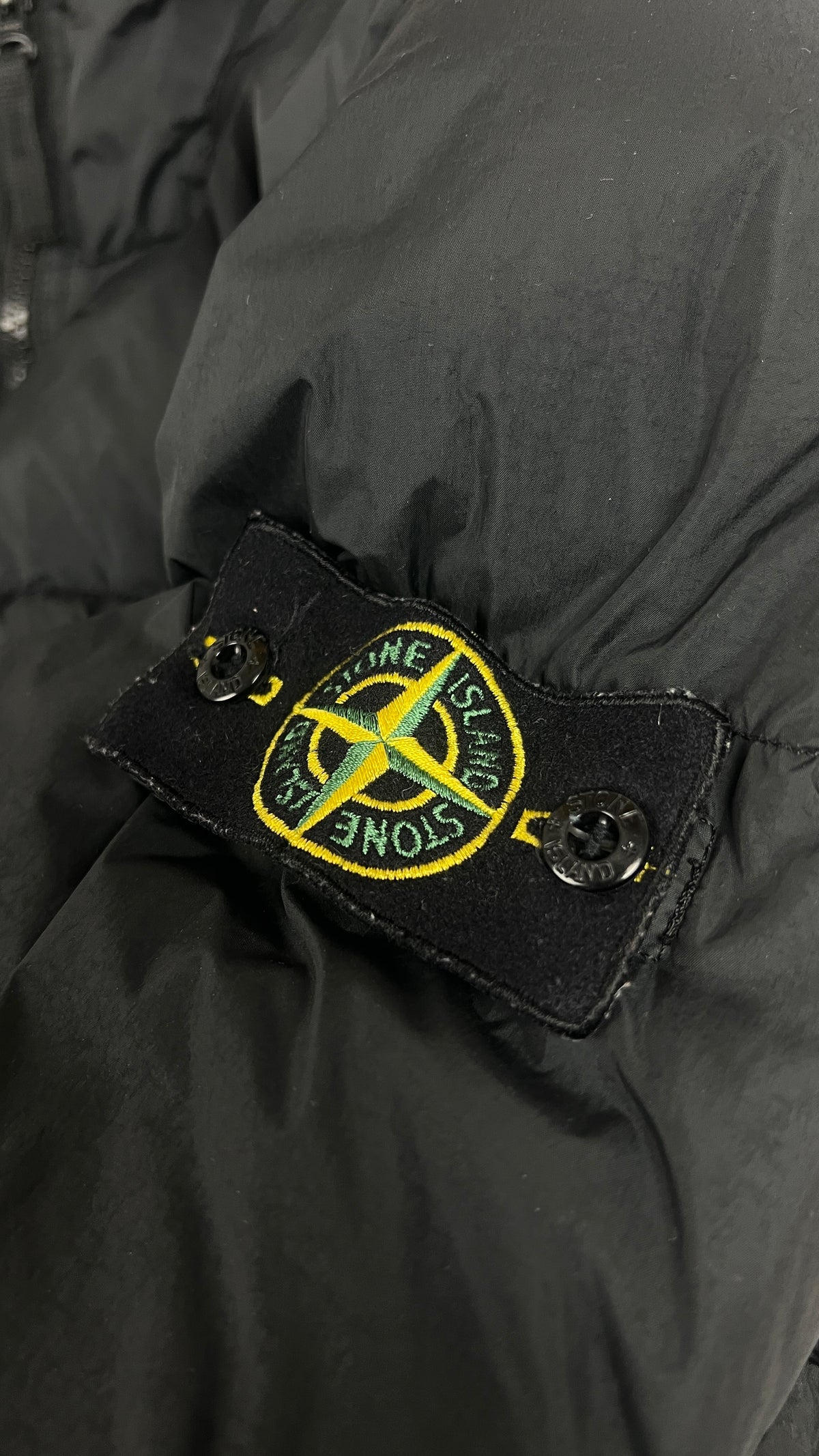 Daunenjacke mit Kapuze Stone Island Garment Dyed Crinkle Reps NY Down, Schwarz, Größe M — zusätzliches Foto 3