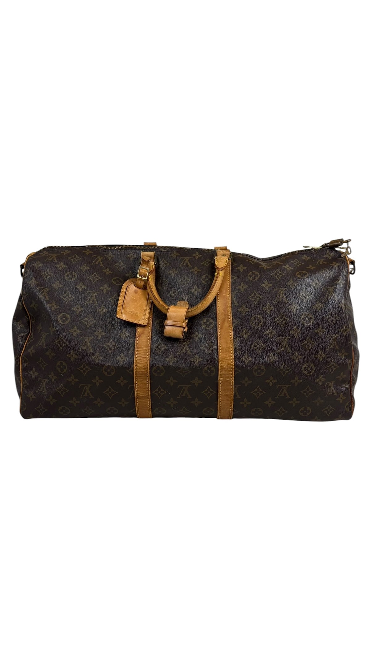 Louis Vuitton Keepall 55 Monogram Canvas Bag - Brown - VI0930