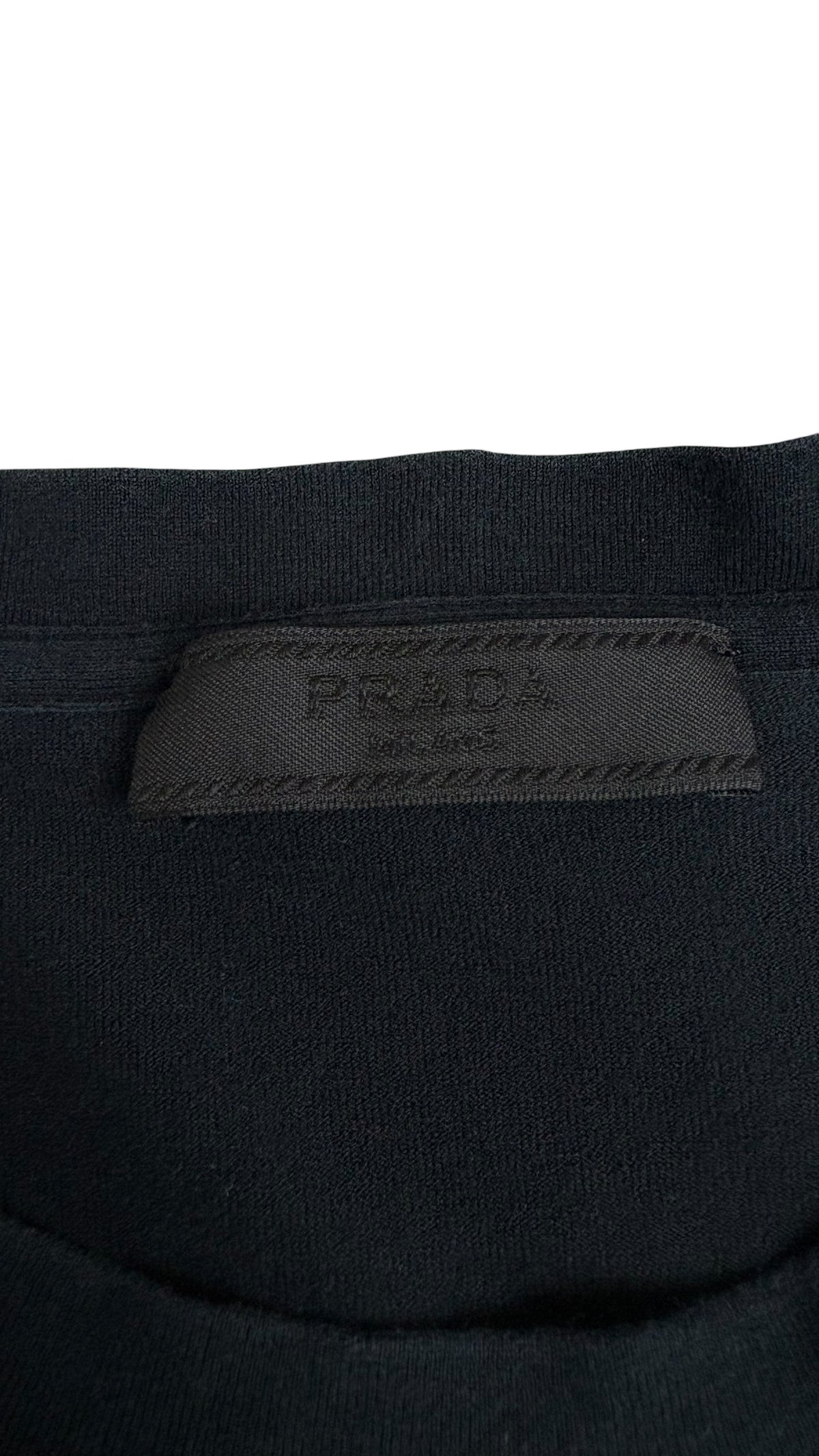 Tee-shirt Prada - Noir - Taille L