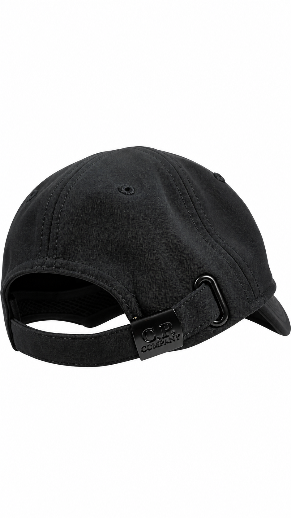Cappellino C.P. Company con logo ricamato - Nero - Taglia unica