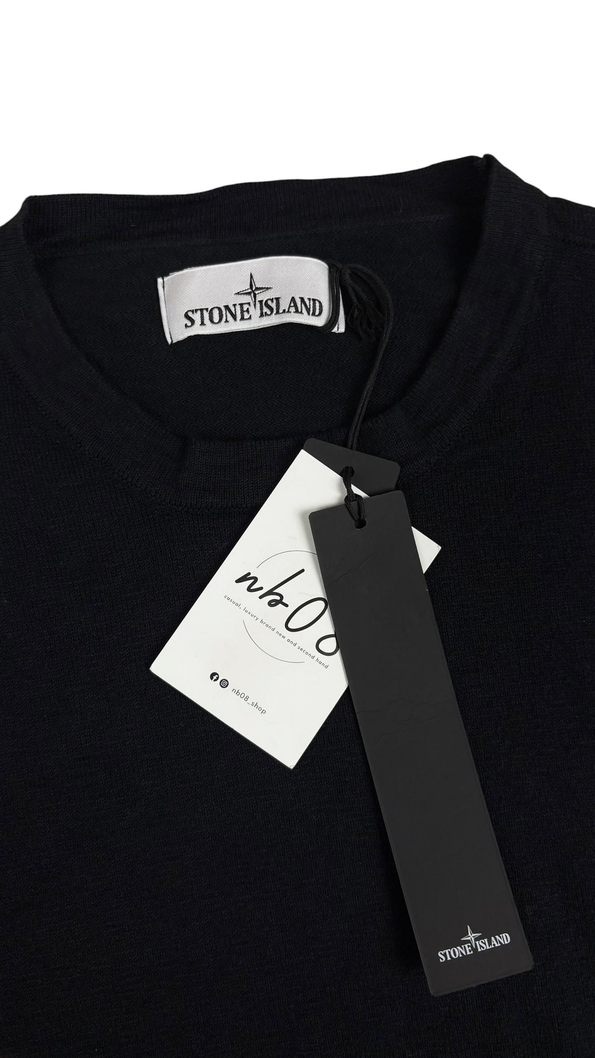 Pull Stone Island - Noir - Taille XL - Neuf