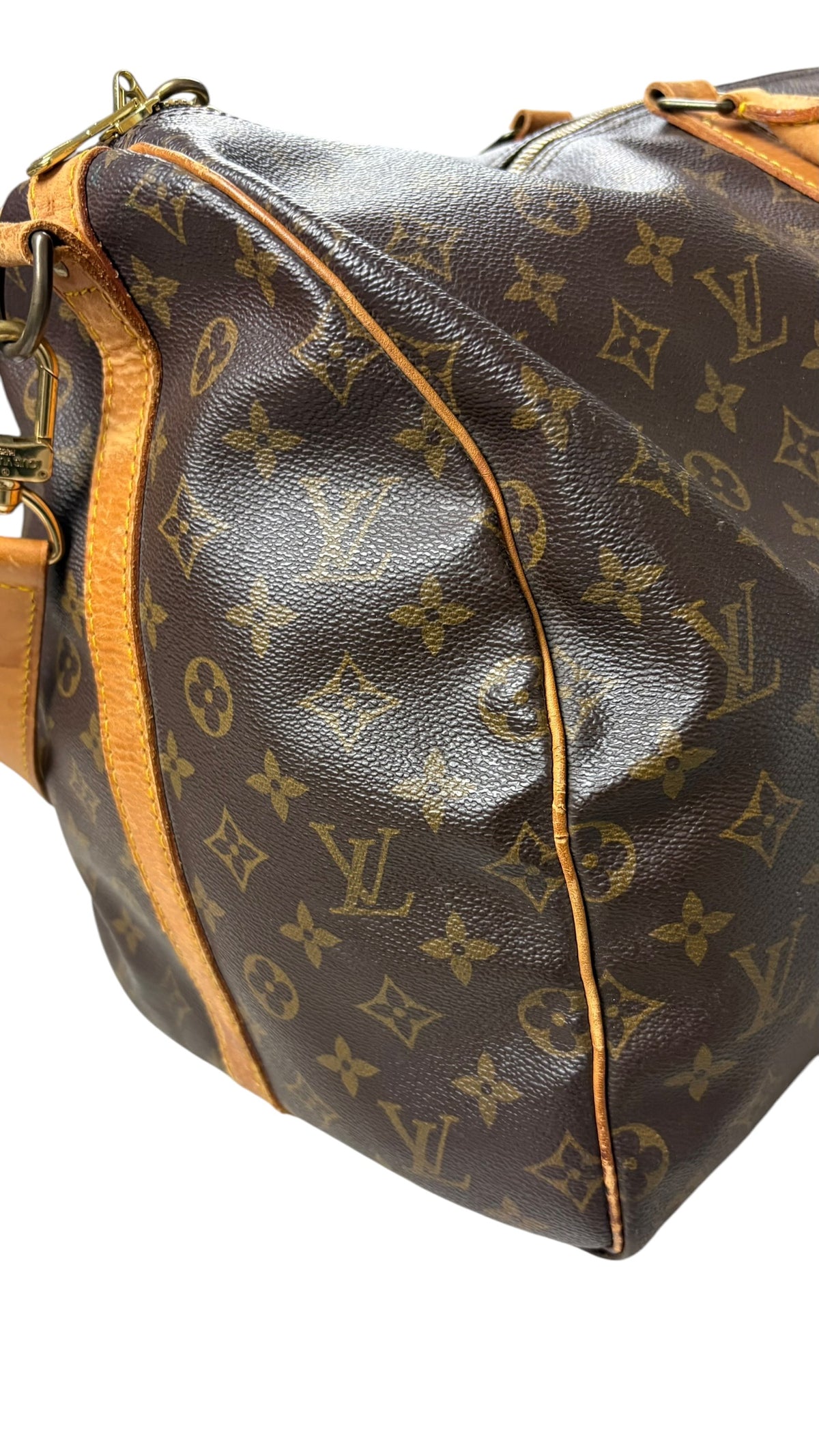 Louis Vuitton Keepall 55 Monogram Canvas Bag - Brown - VI0930