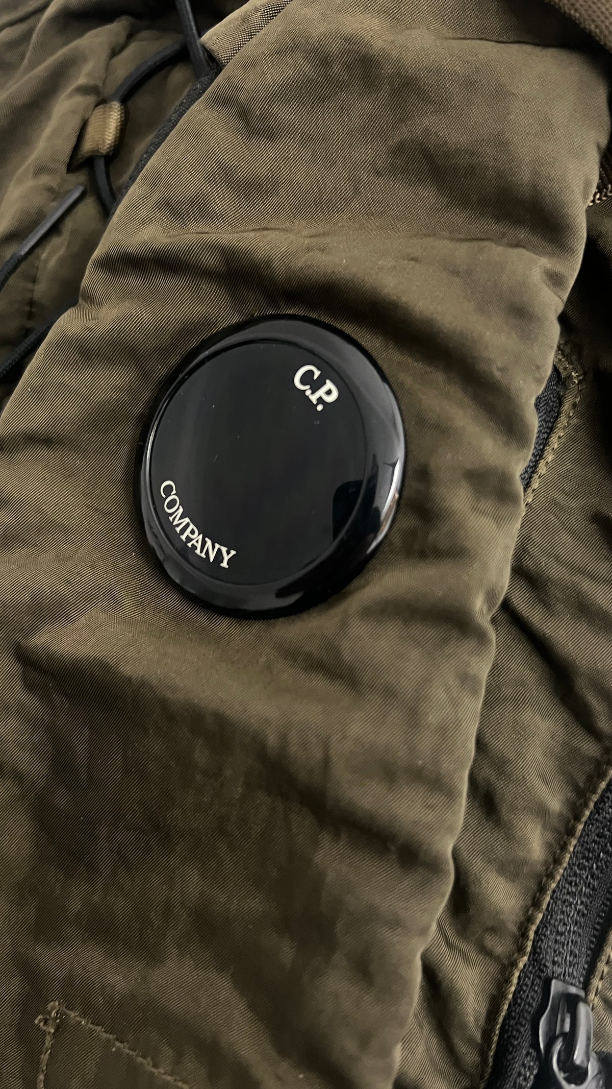 Sacoche Crossbody C.P Company Lens, Kaki, Taille UNI — photographie complémentaire 3