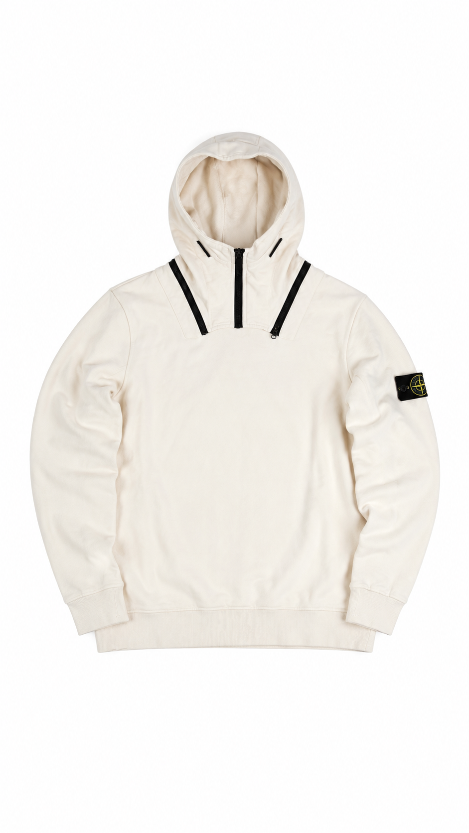 Stone Island Hoodie - Beige - Size M