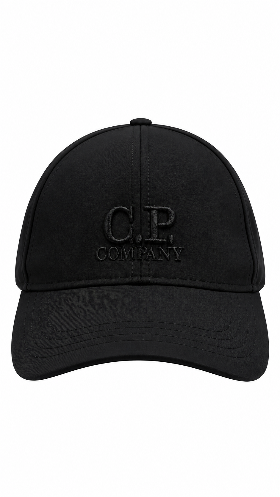 Cappellino C.P. Company con logo ricamato - Nero - Taglia unica