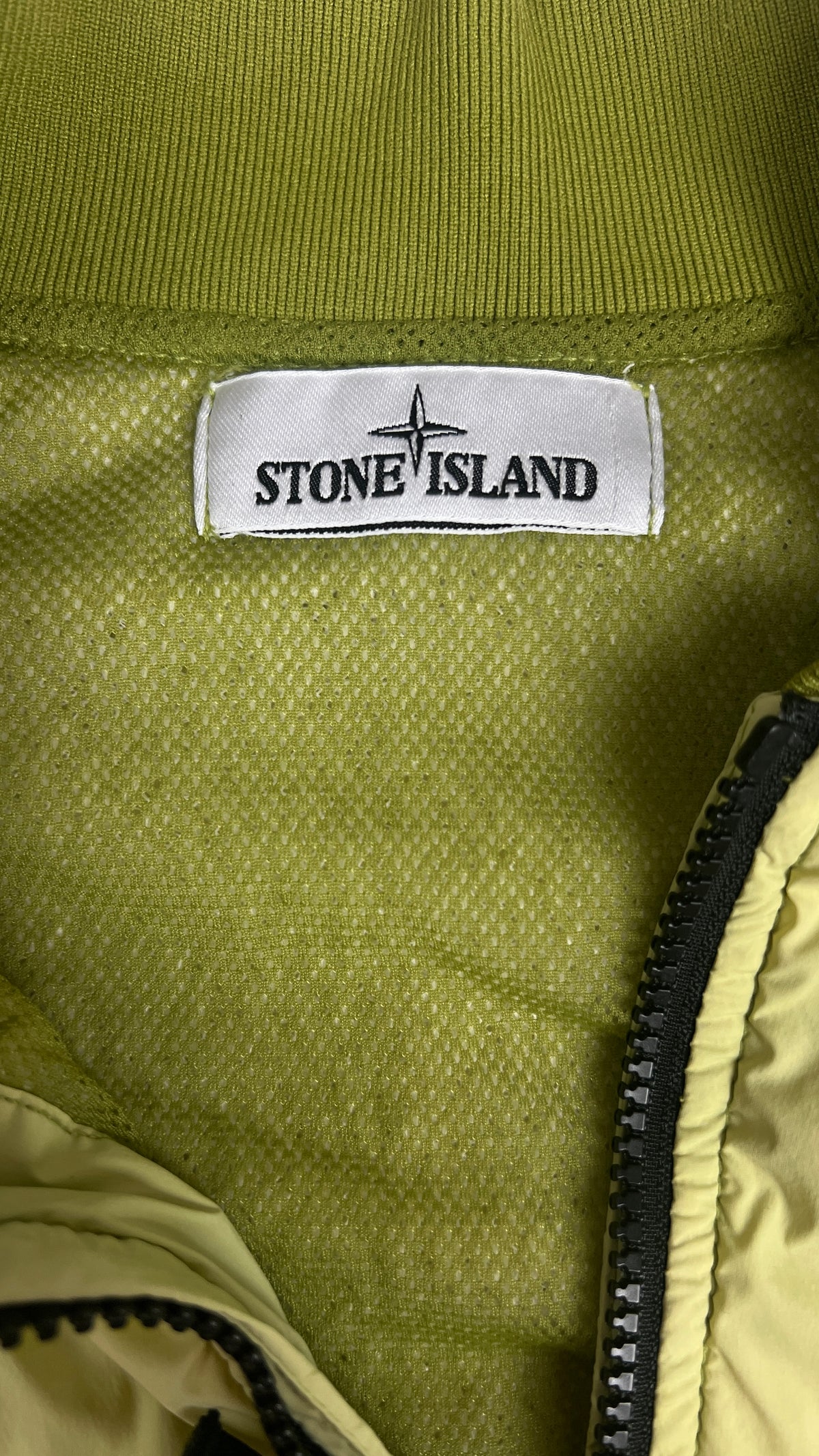 Jacke Stone Island Skin Touch Nylon-TC Polartec Alpha, Gelb, Größe S — zusätzliches Foto 4
