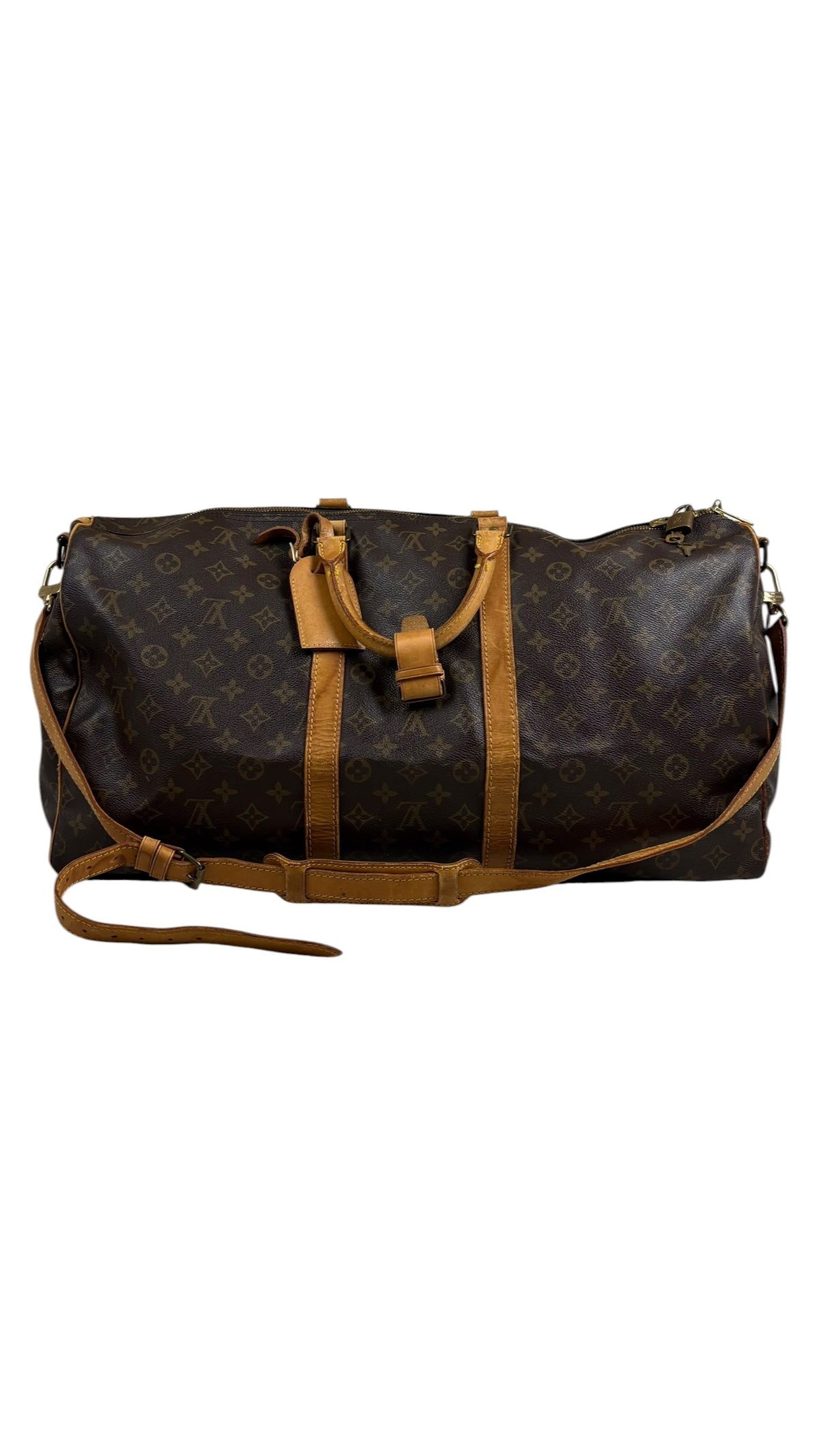 Louis Vuitton Keepall 55 Monogram Canvas Bag - Brown - VI0930