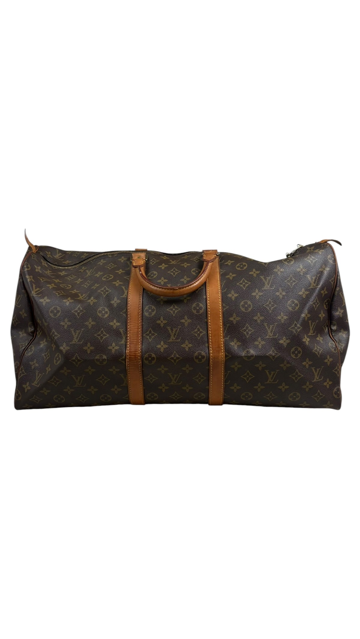 Borsa Louis Vuitton Keepall 55 - Tela Monogram - Marrone - MI883