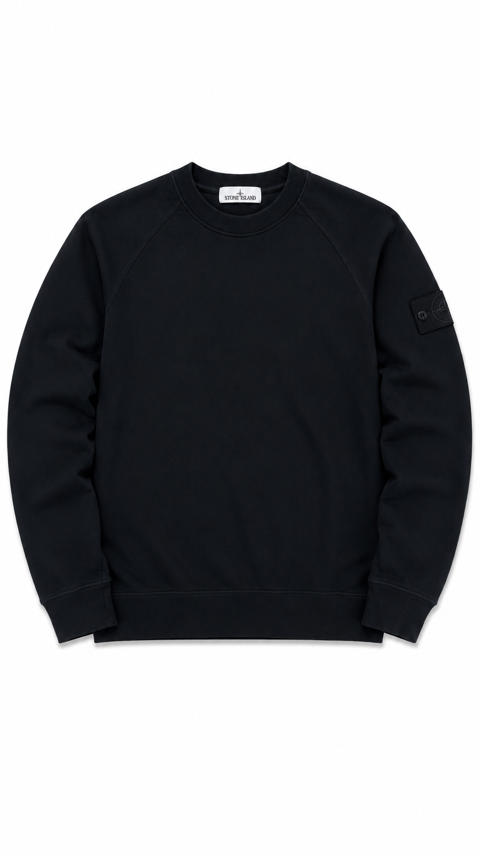 Maglione girocollo Stone Island Ghost - Blu marino - Taglia L