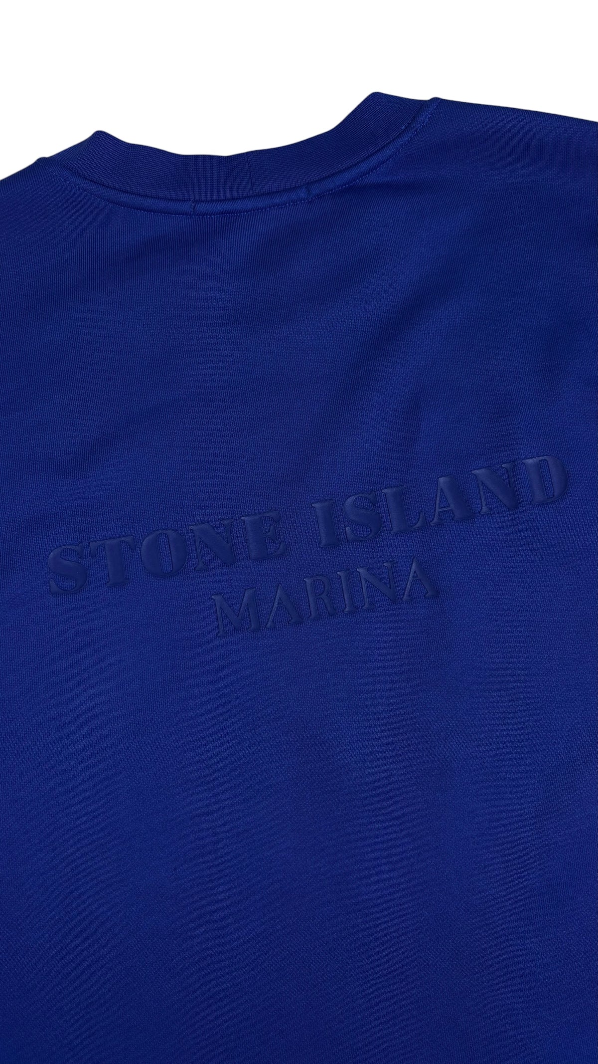 Crewneck Pull Stone Island Marina - Bleu - Taille L