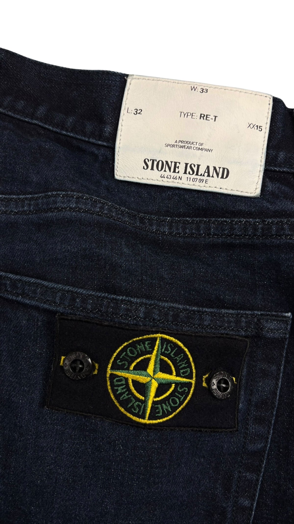 Stone Island Jeans - Navy - Size W33