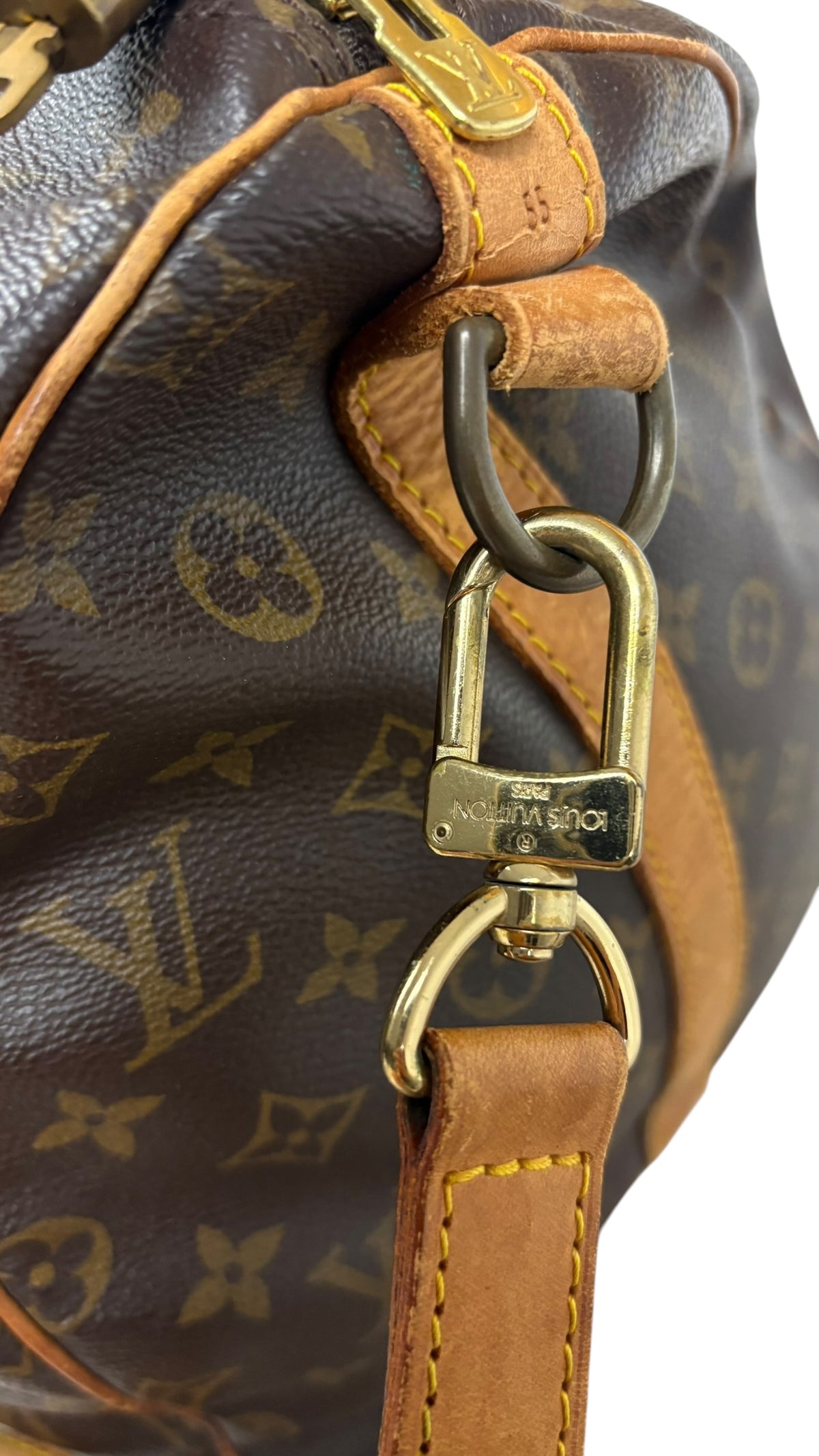 Louis Vuitton Keepall 55 Monogram Canvas Bag - Brown - VI0930