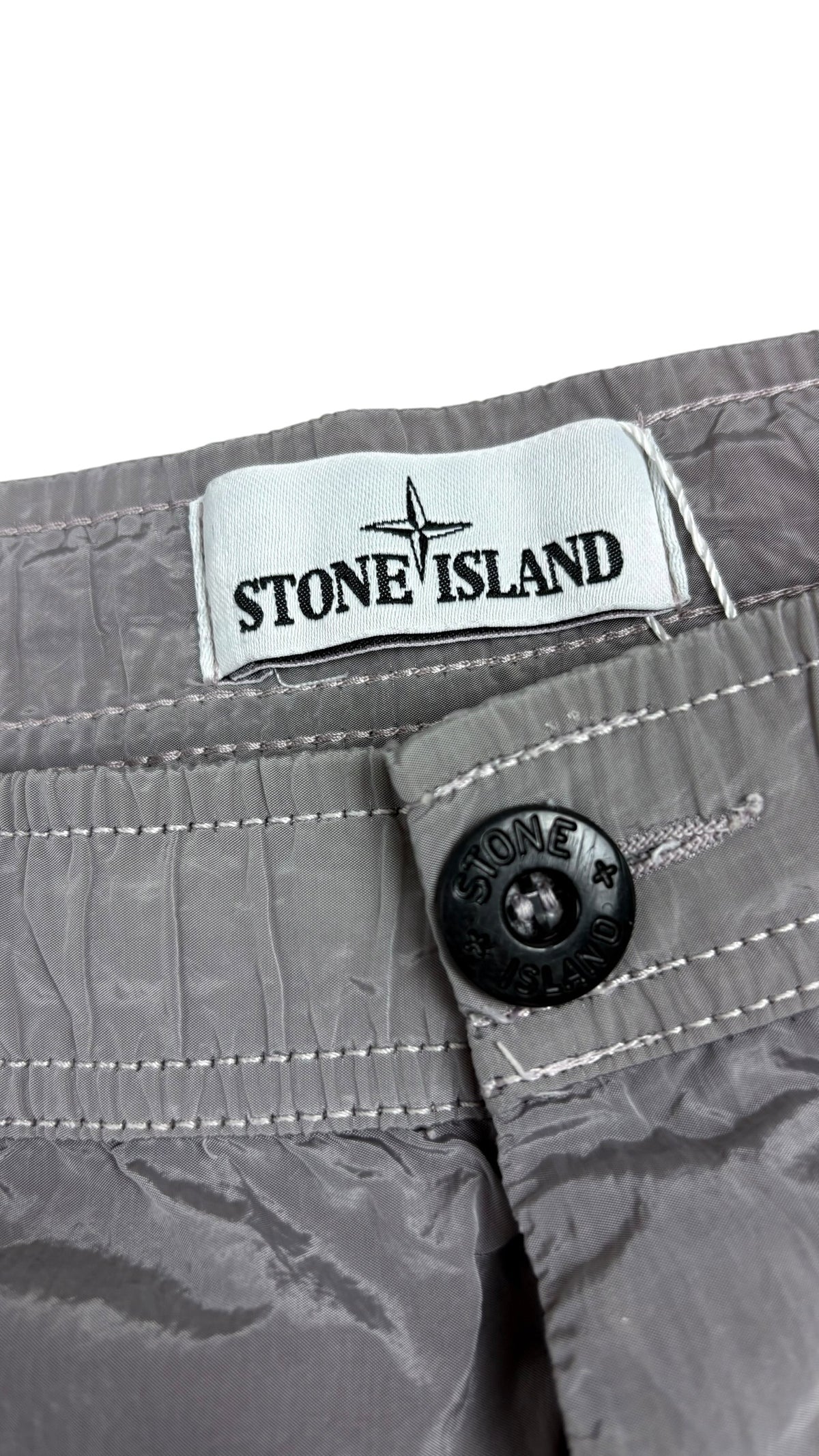 Short de bain Stone Island Nylon Metal mauve - reflets irisés