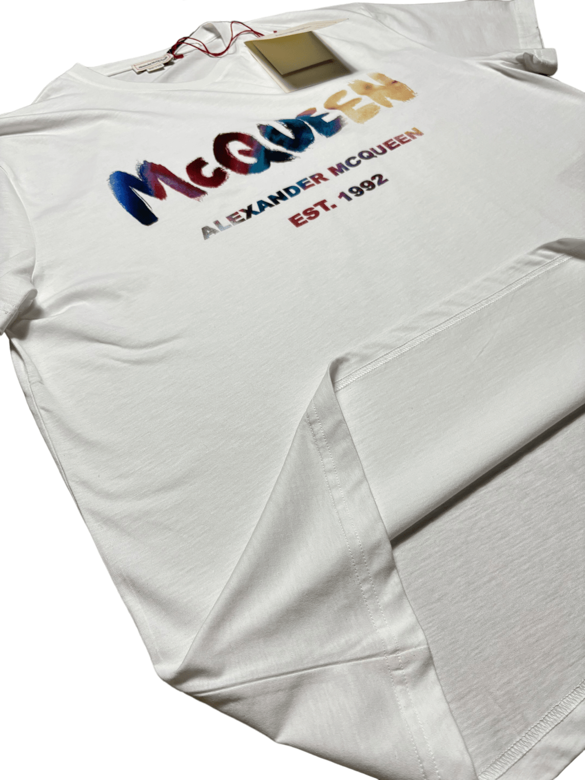 Tee-shirt Alexander McQueen blanc taille L - vue 4