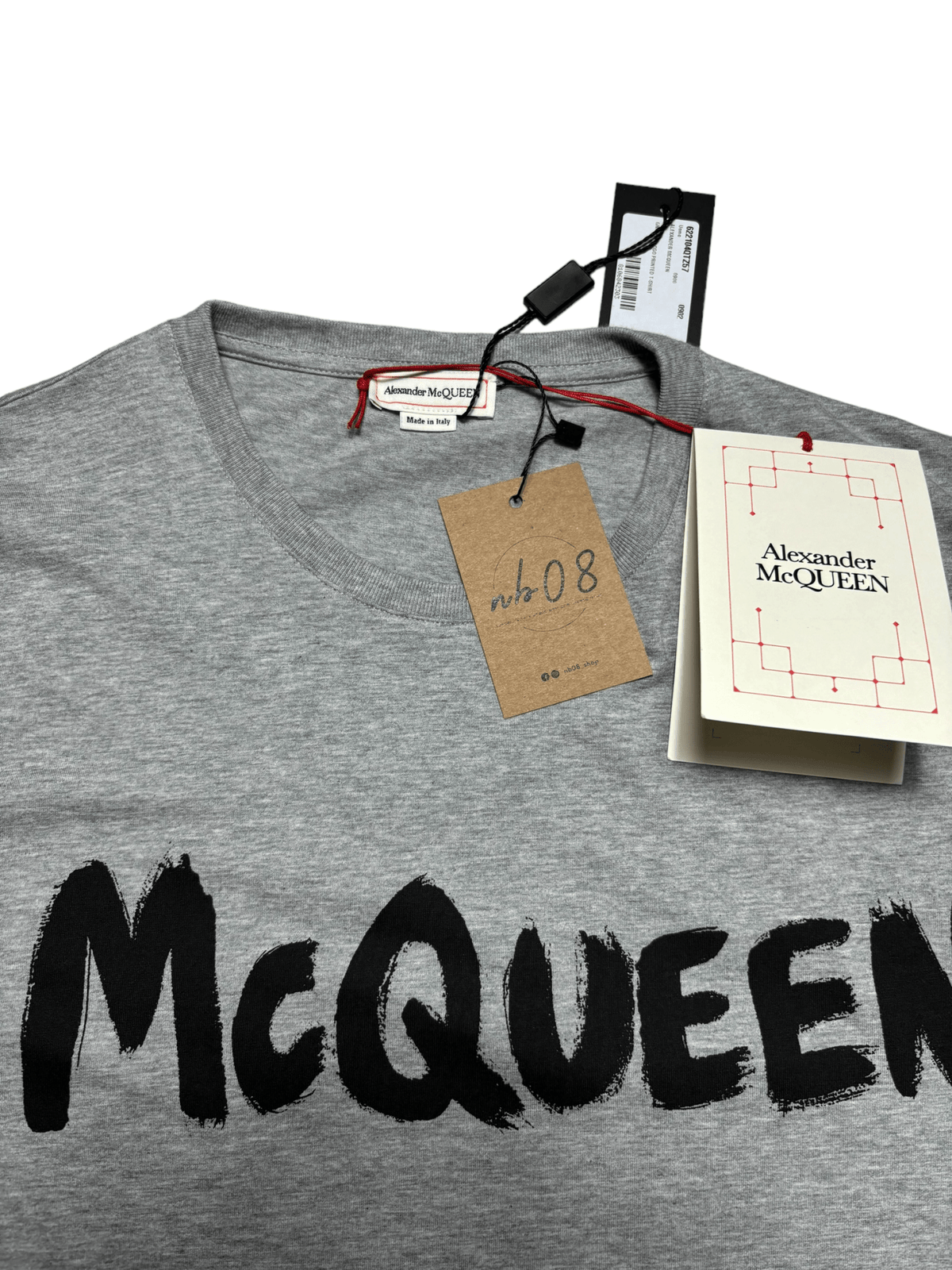 Tee-shirt Alexander McQueen gris taille XL - vue 5