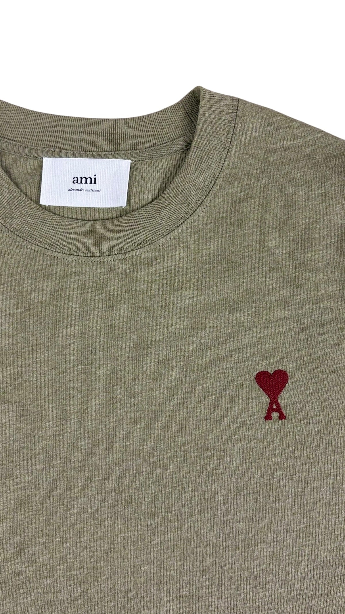 Pull Ami Paris vert taille S - Vue de dos