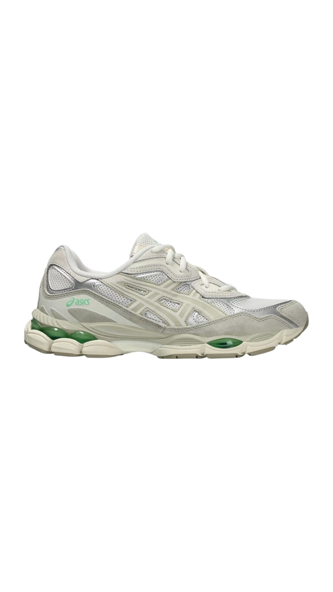 Sneakers Asics Gel-NYC Cream Fossil crème, pointure 41 1/2 — vue de face