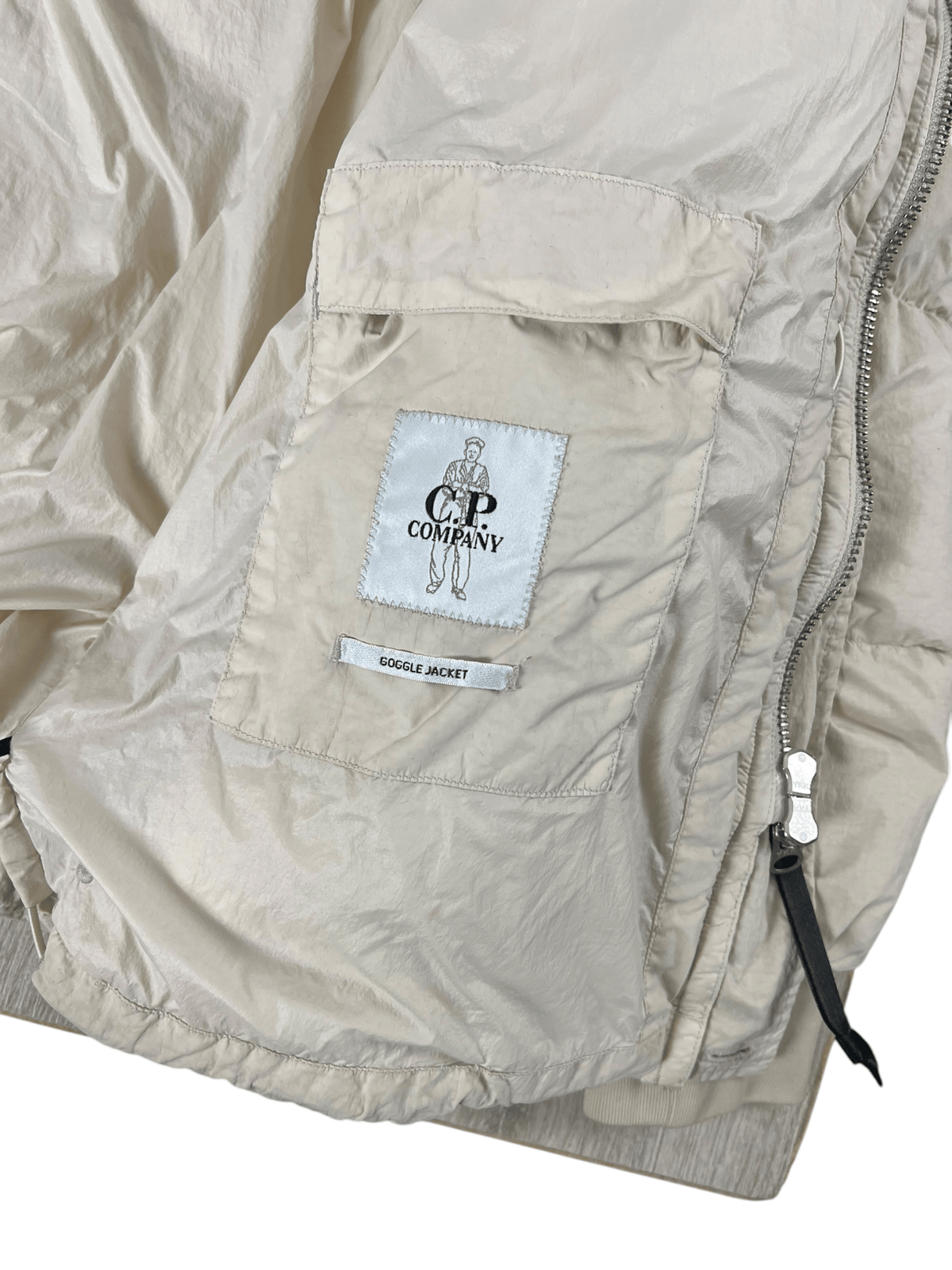 DOUDOUNE C.P COMPANY FLATT NYLON GARMENT DYEING DOWN JACKET - NB08 SHOP