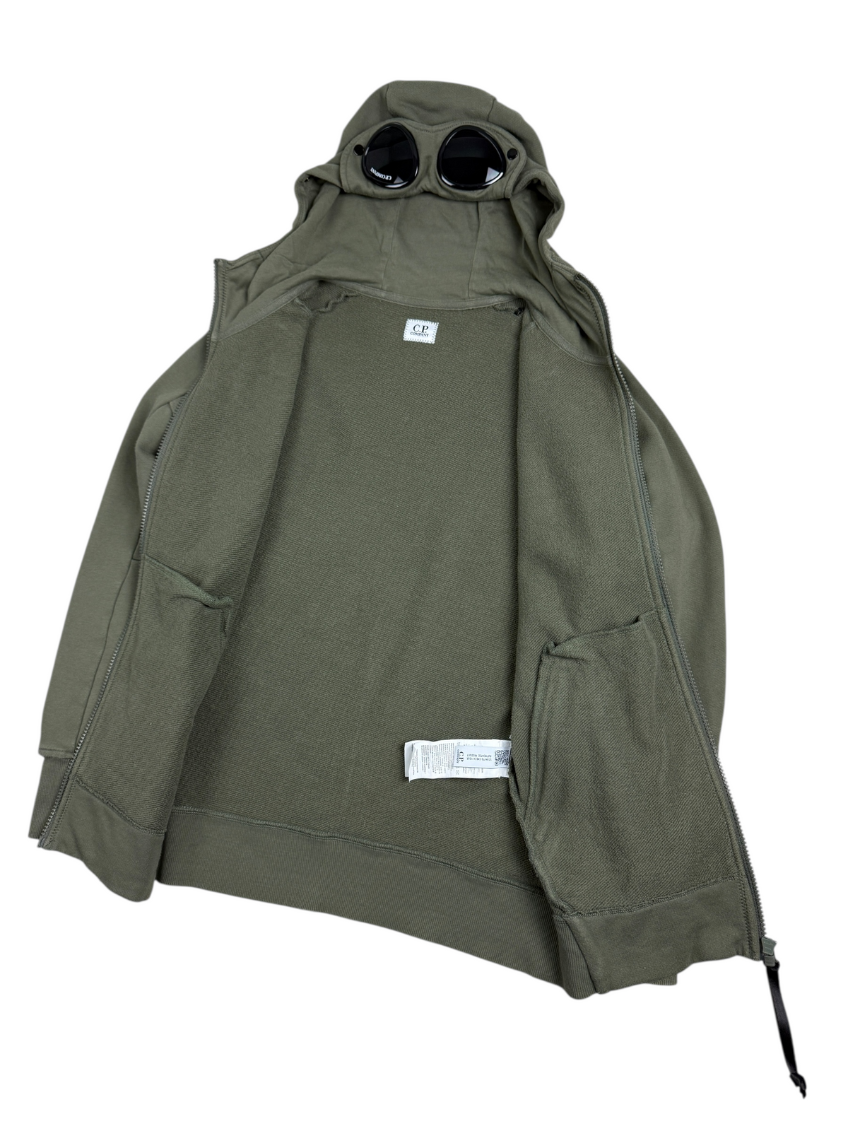 Gilet C.P Company kaki taille XS - Détail