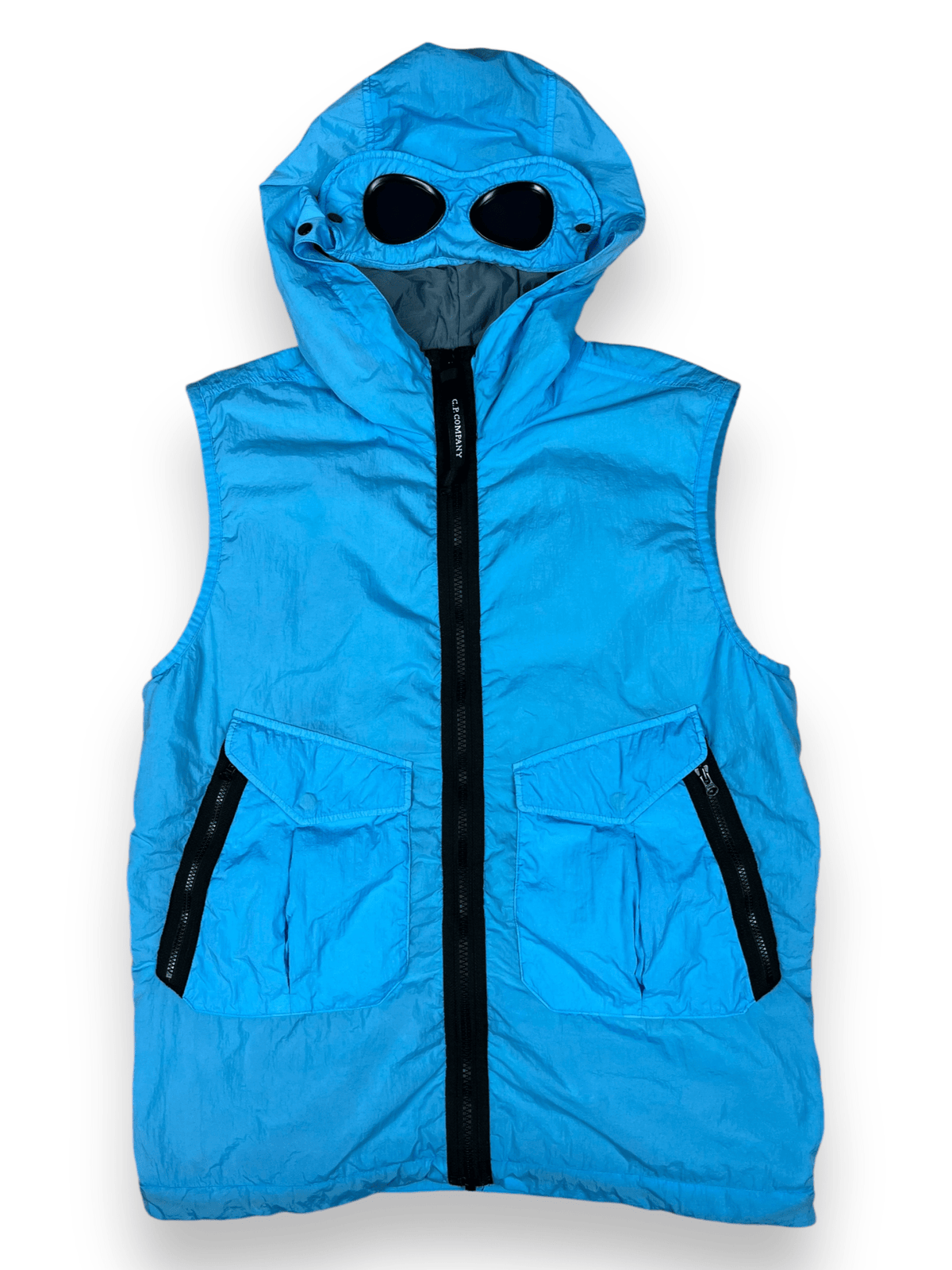 GILET C.P COMPANY CR - L GARMENT DYEING GOGGLE JACKET - NB08 SHOP