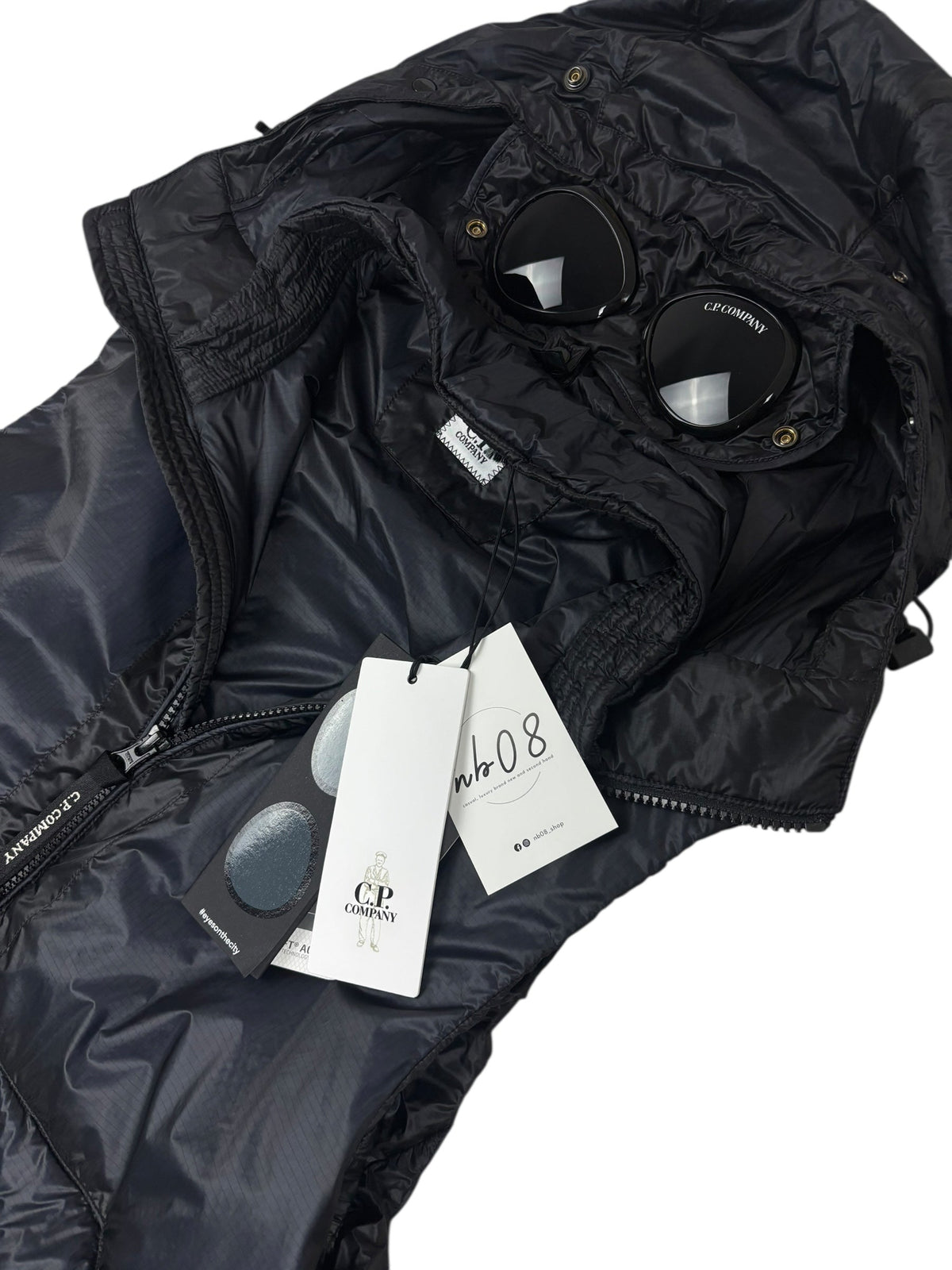 Gilet C.P Company marine taille XS - Vue de dos