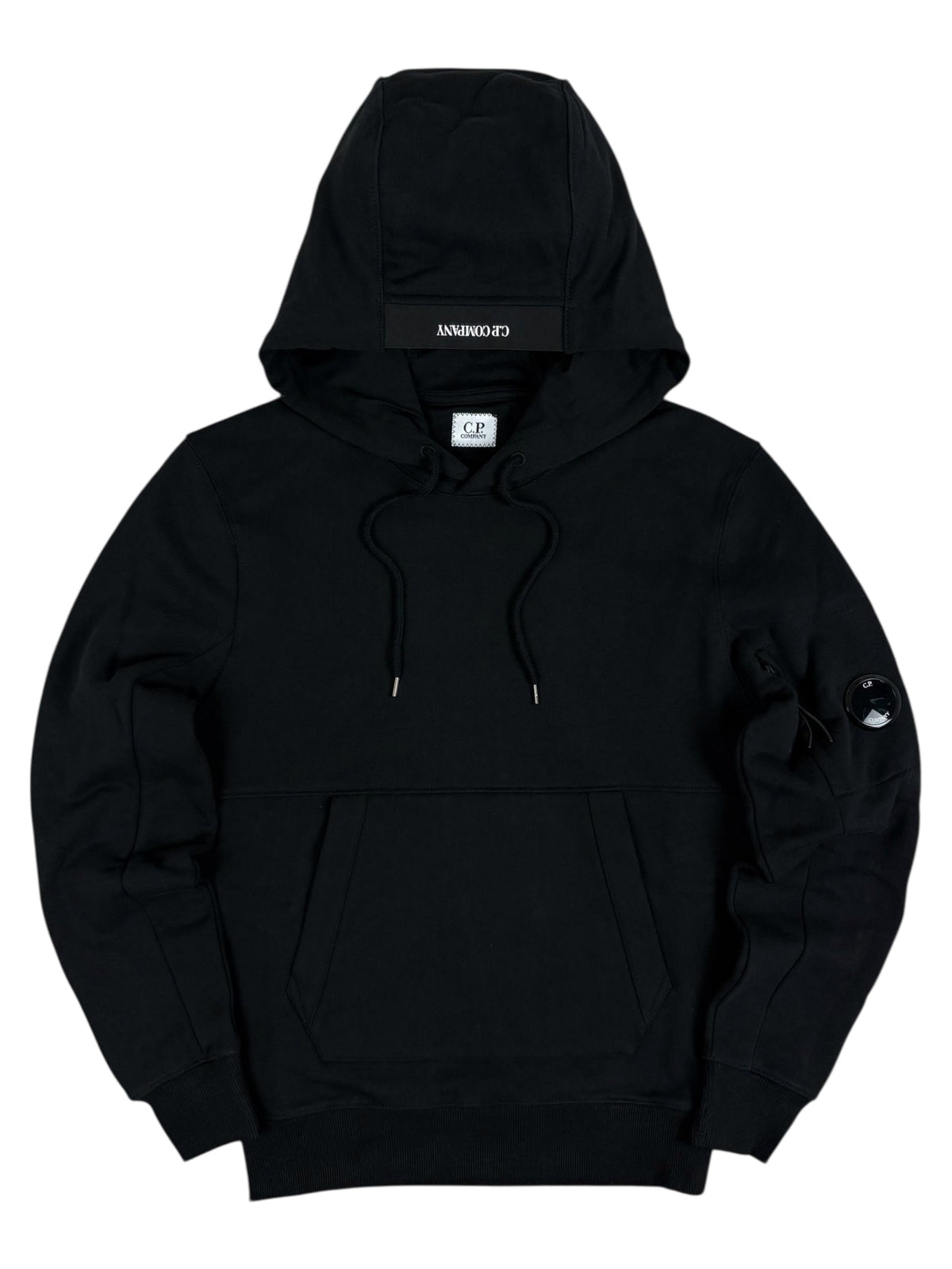 Hoodie C.P Company noir taille XS - Vue de face
