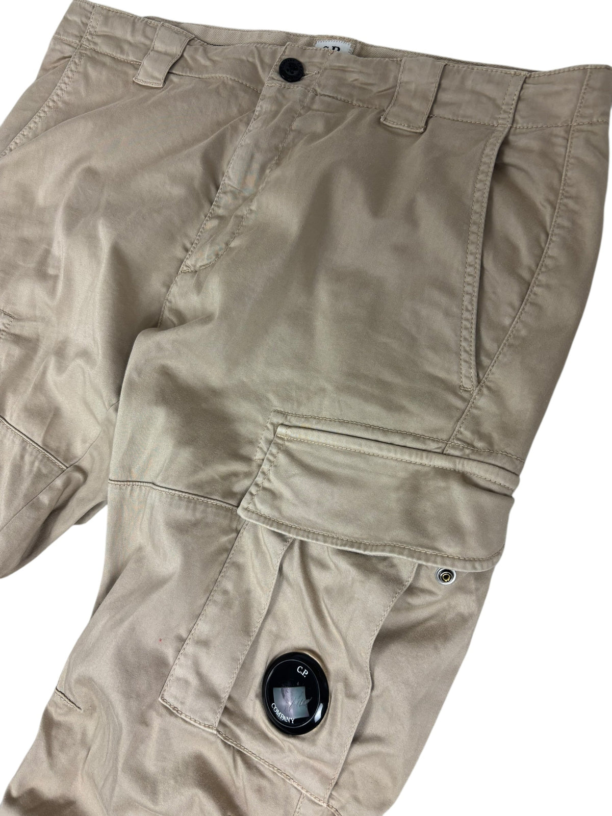 Pantalon C.P Company crème taille PANTALON 50 - Vue de dos