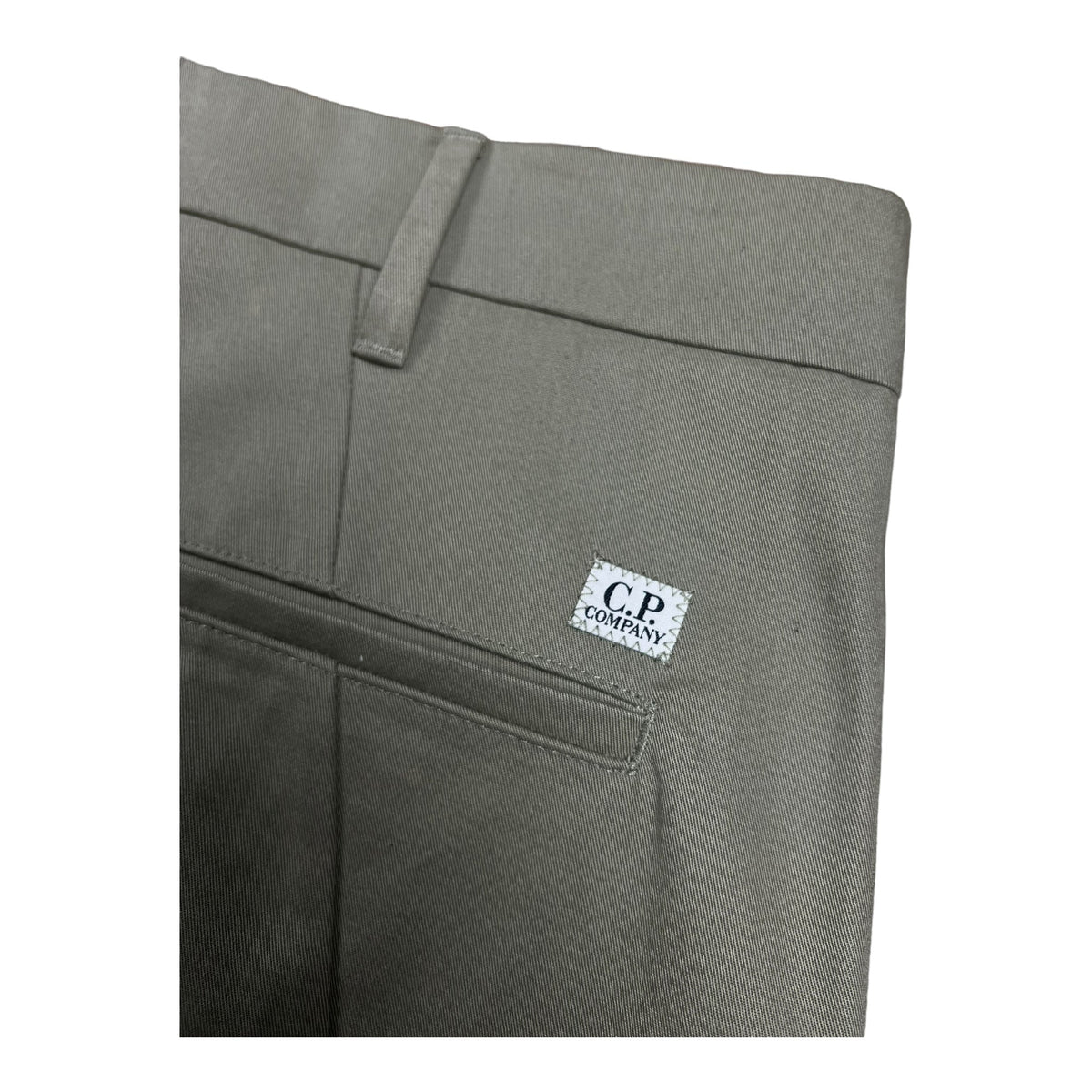 Hose C.P Company in Grün, Detail Logo und Etikett — Ansicht 4