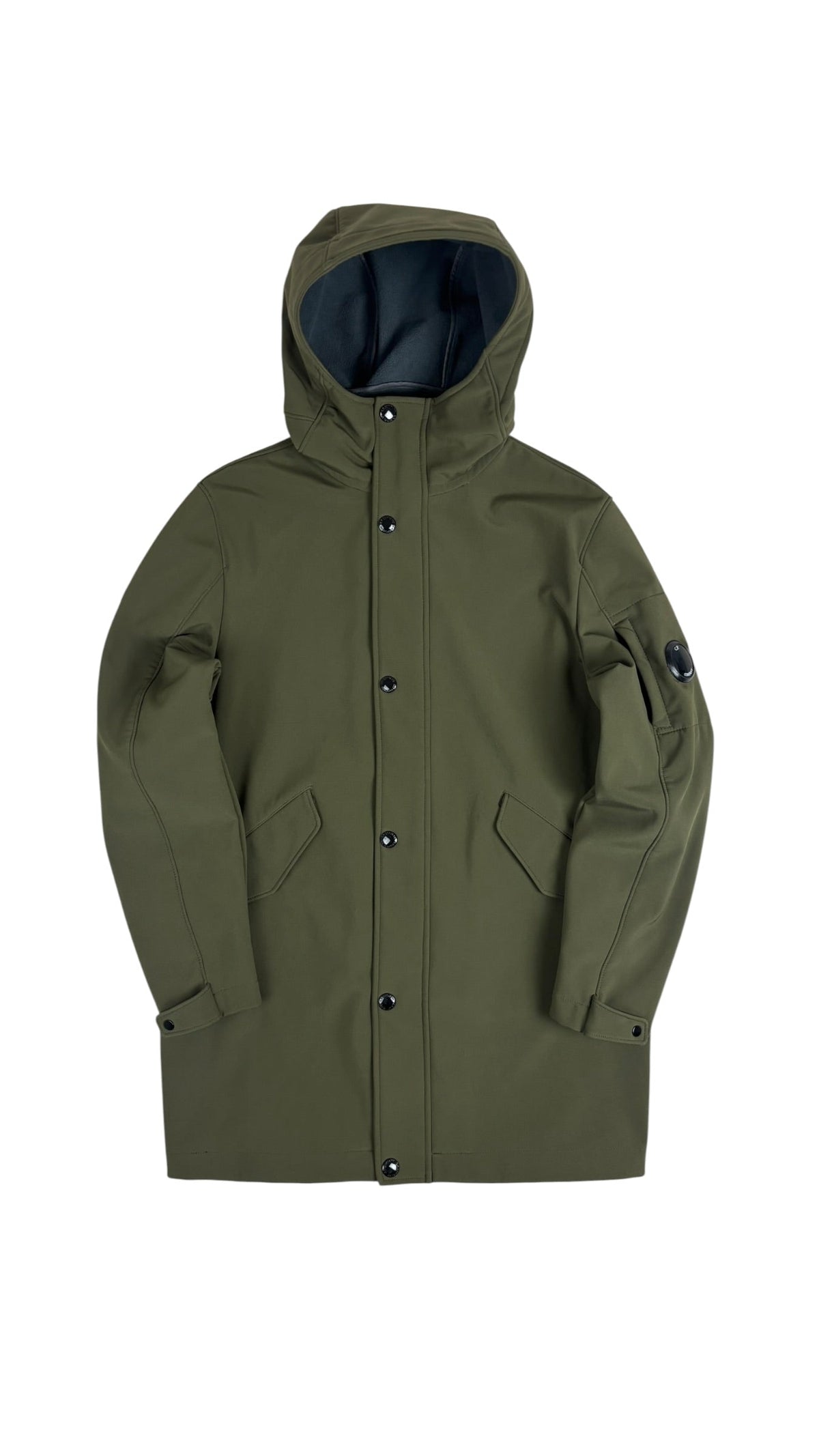 Parka C.P Company kaki taille 12 ans - Vue de face