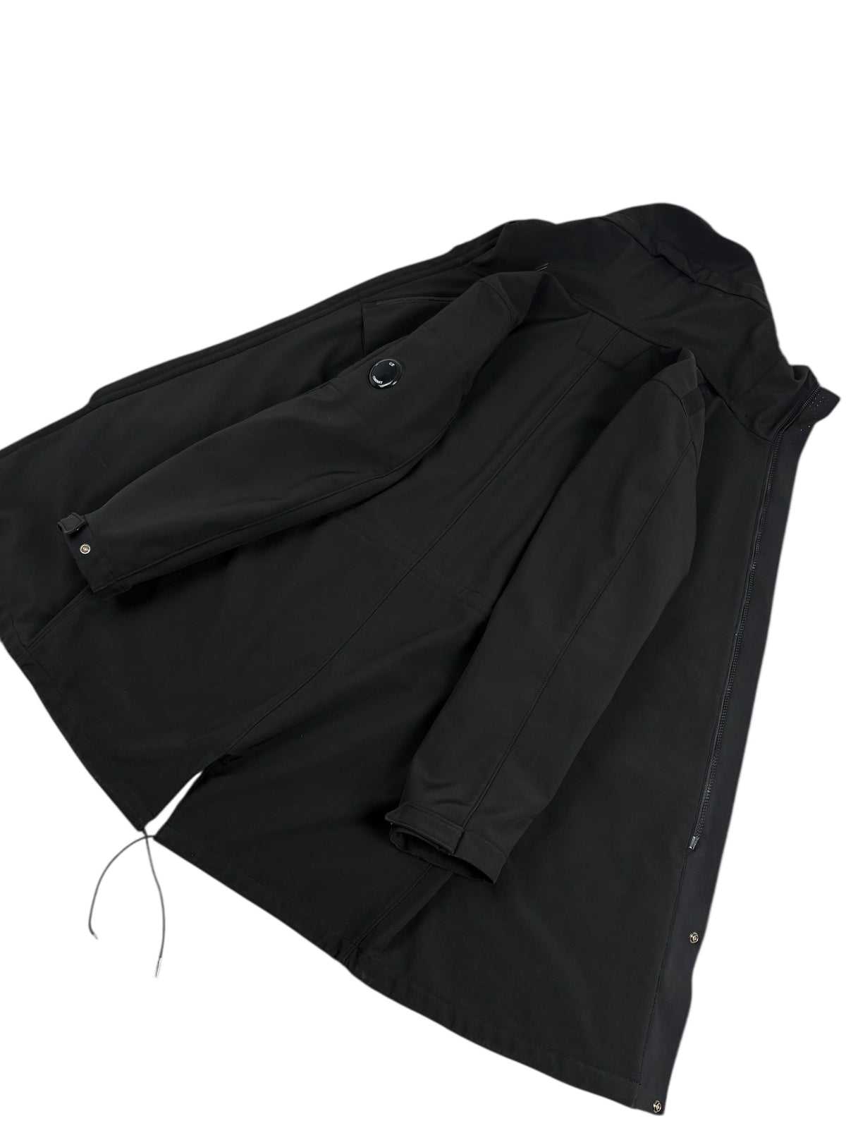 Parka C.P Company noir taille 48 - Vue côté