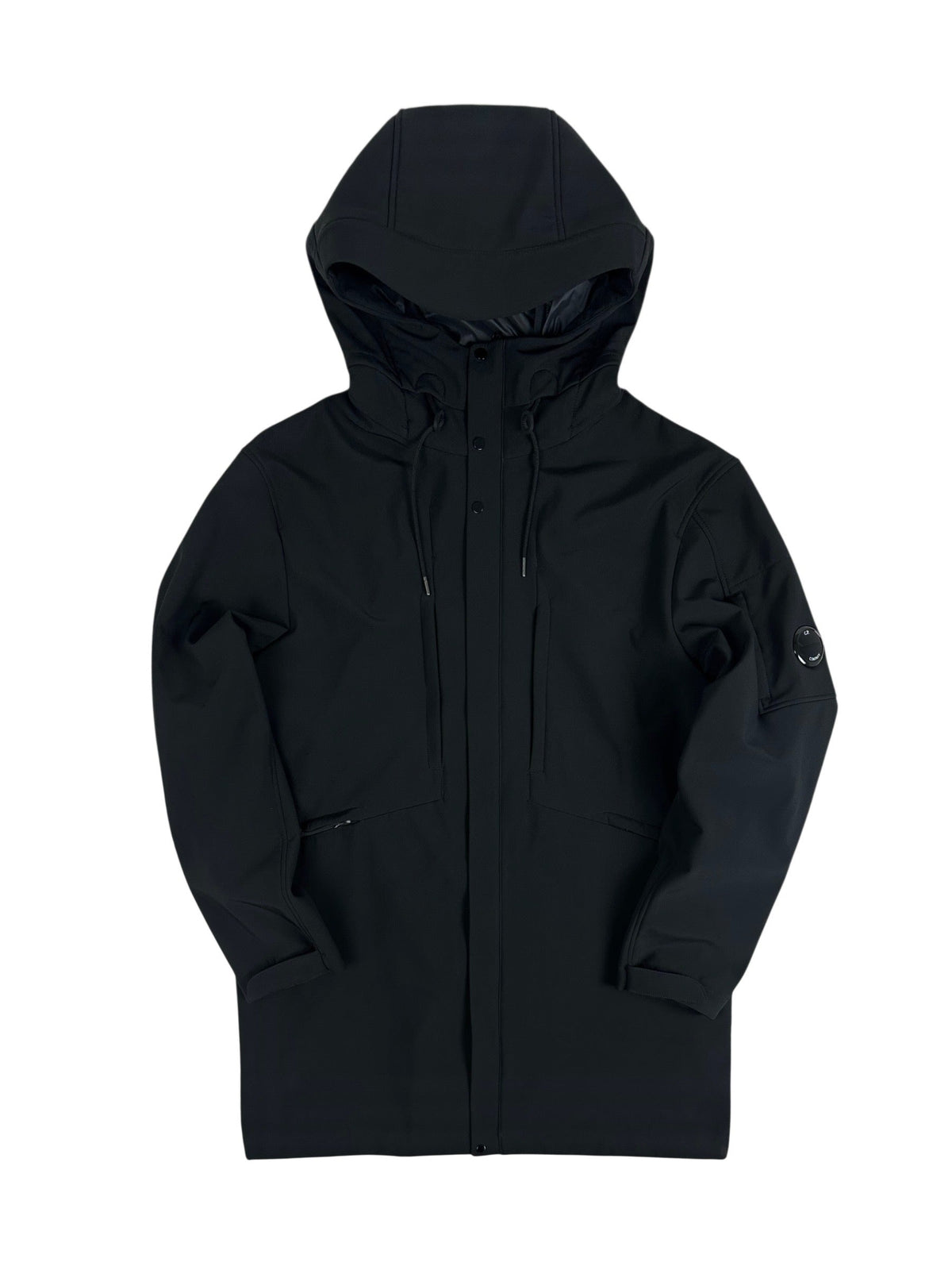 Parka C.P Company noir taille 48 - Vue de face