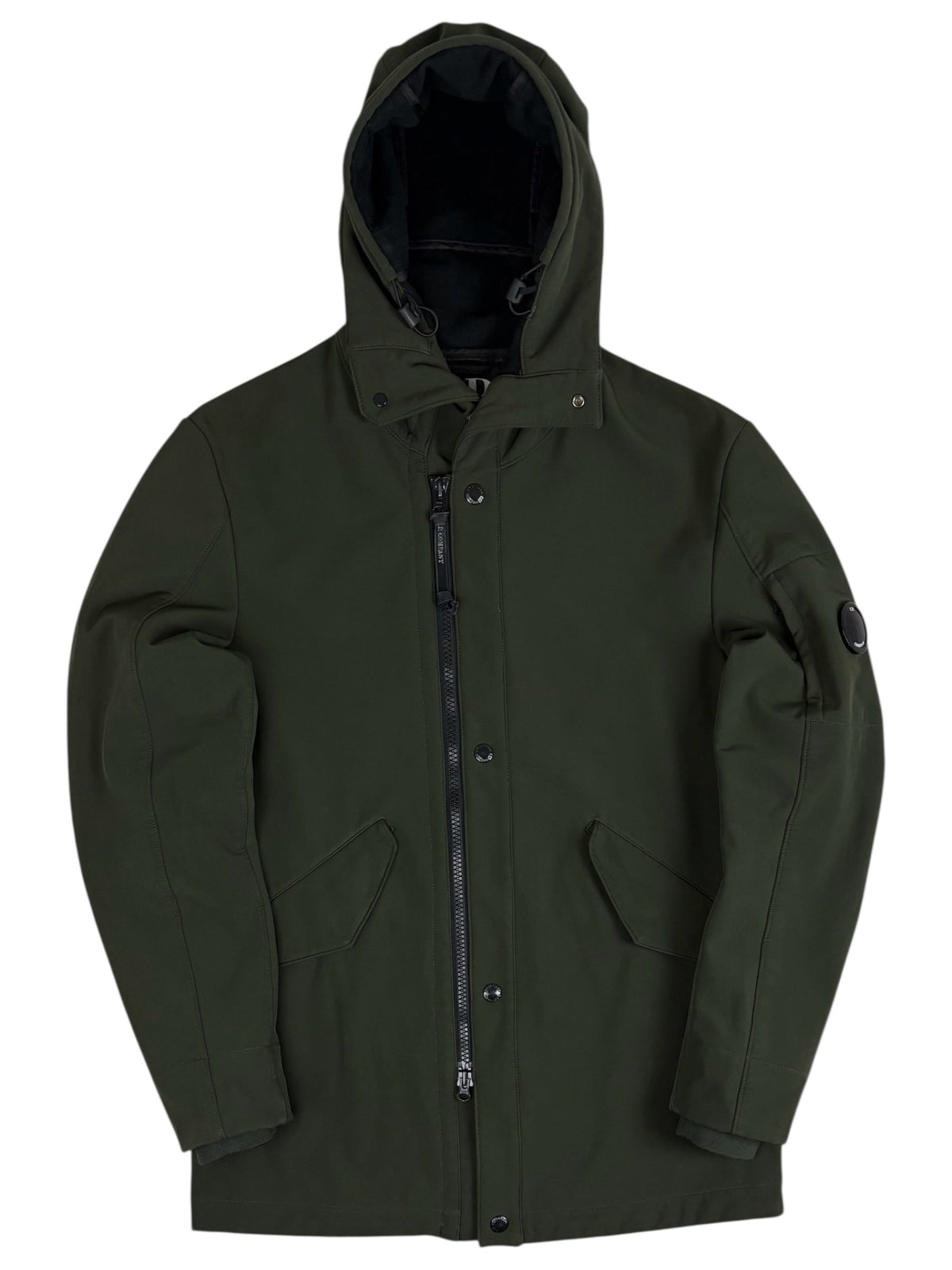 Parka C.P Company noir taille 50 - Vue de face