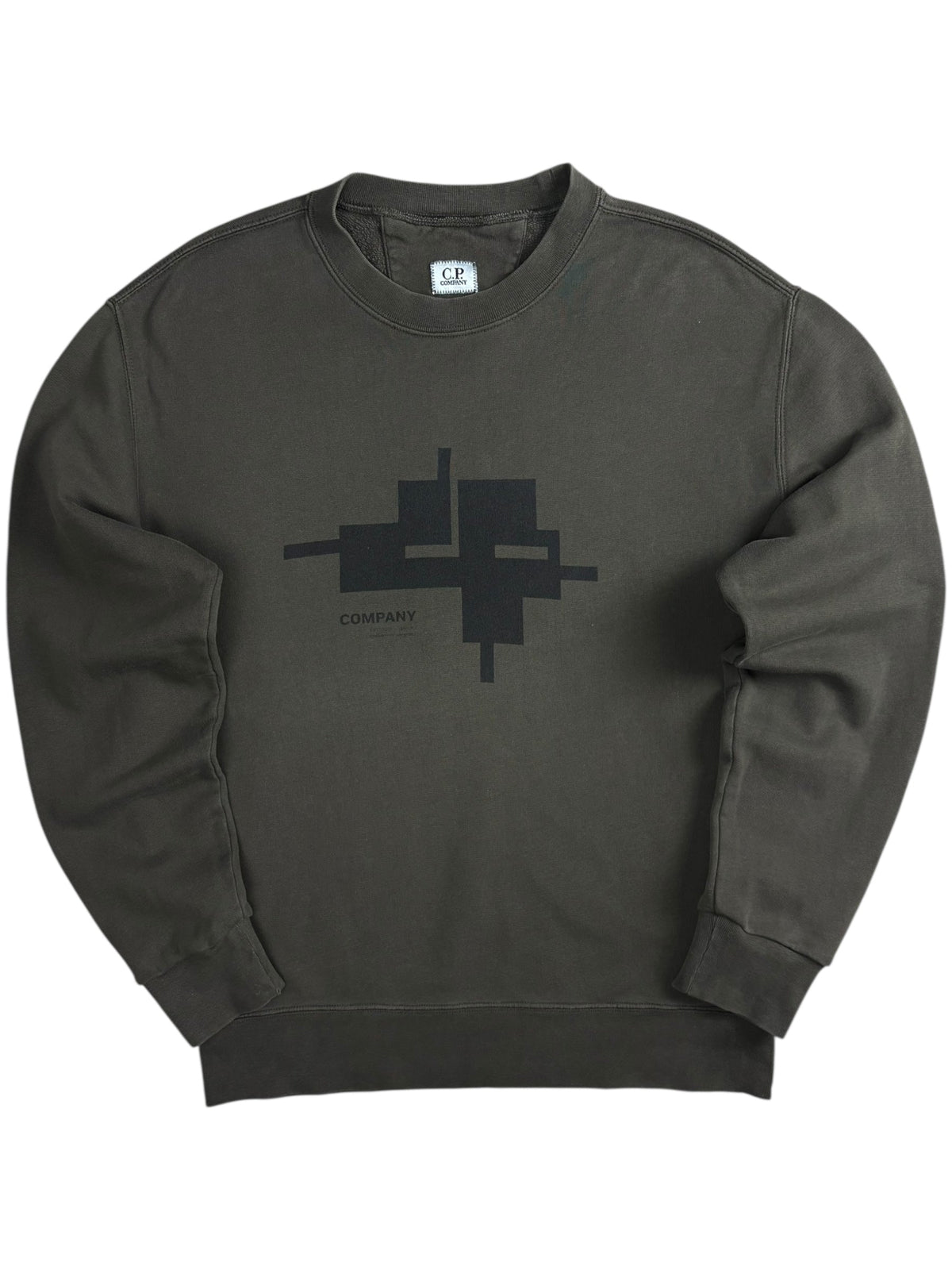 Pull C.P Company kaki taille L - Vue de face