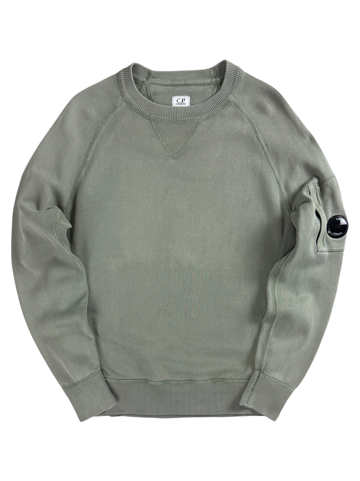 Pull C.P Company kaki taille M - Vue de face