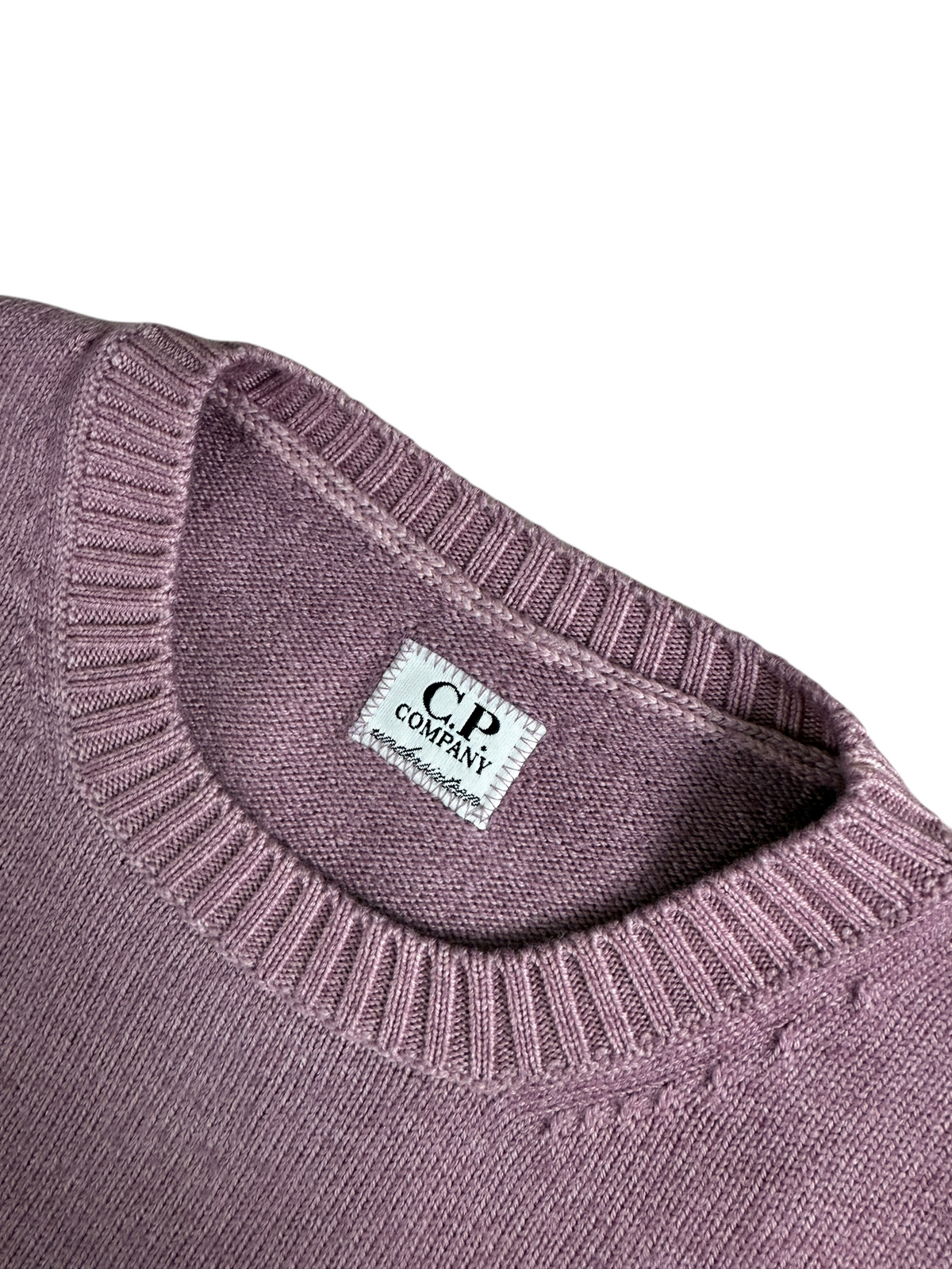 Pull C.P Company mauve taille XS - Détail