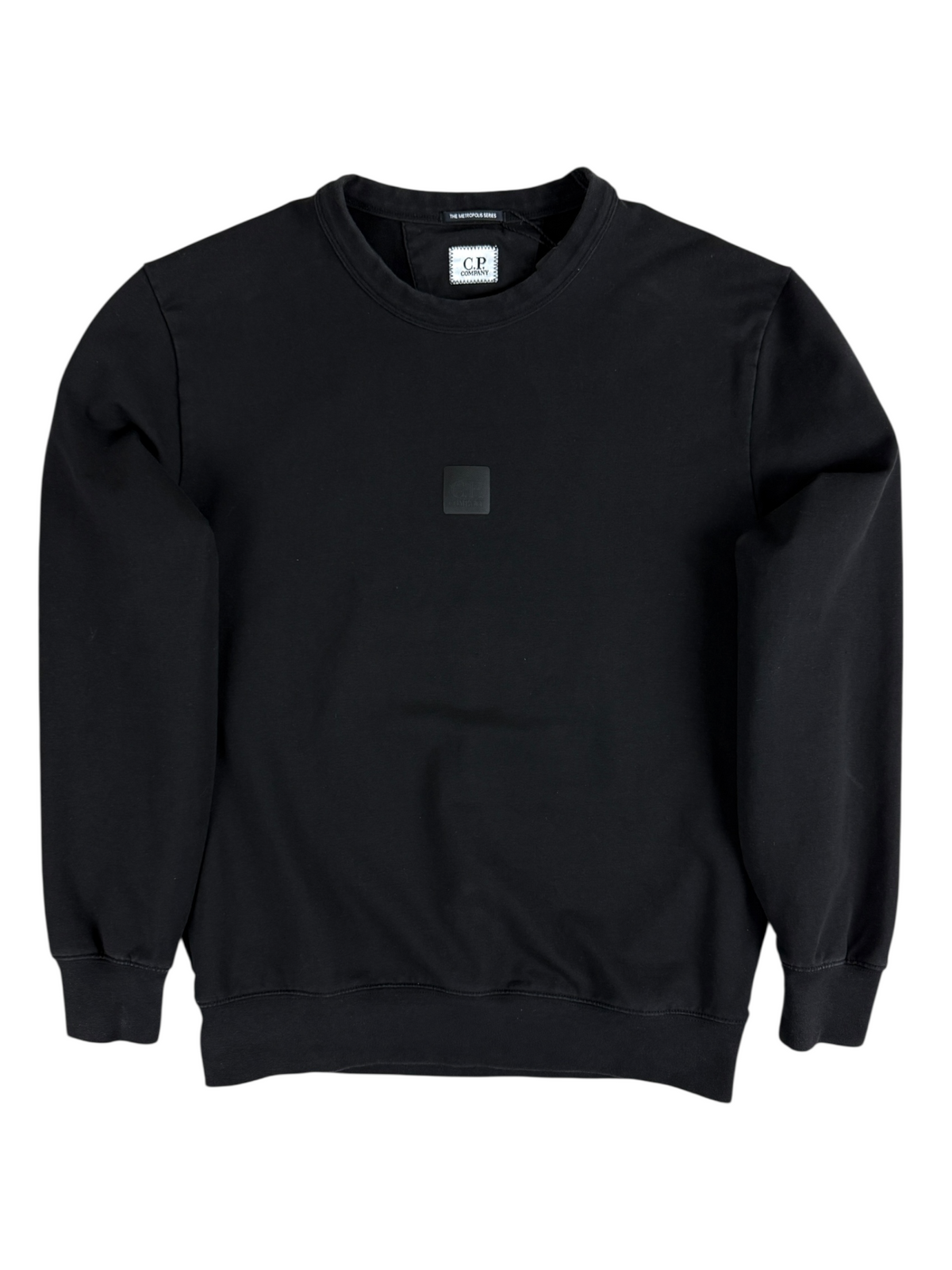 Pull C.P Company noir taille M - Vue de face