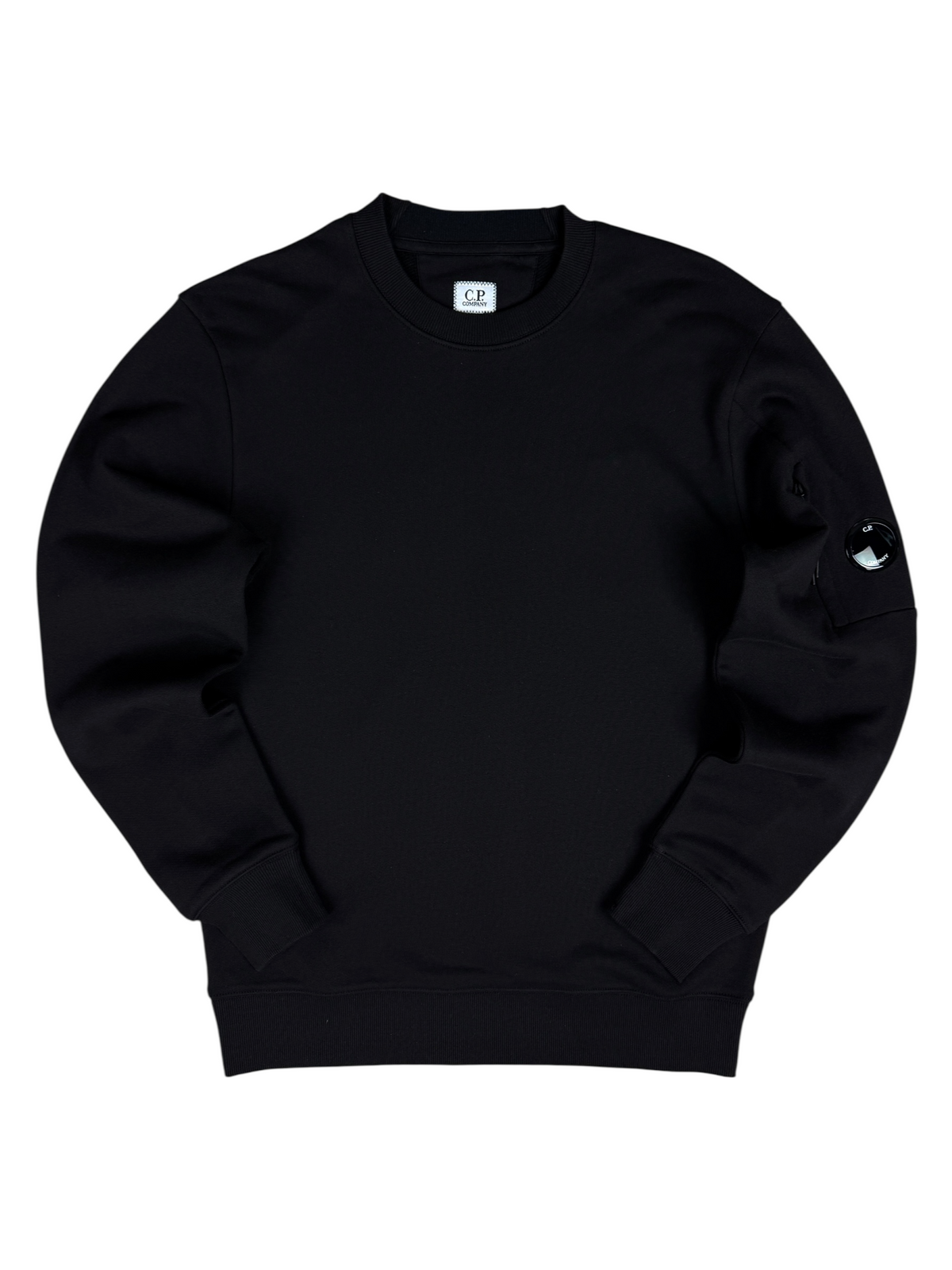 Pull C.P Company noir taille M - Vue de face