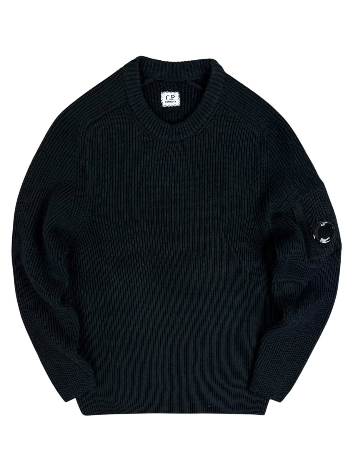 Pull C.P Company noir taille S - Vue de face