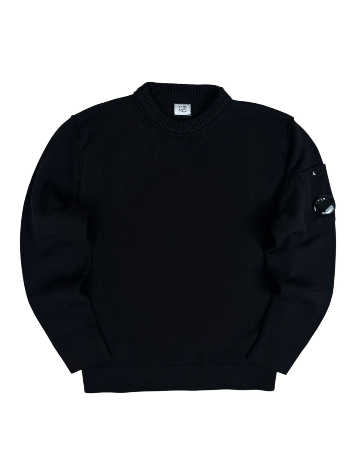 Pull C.P Company noir taille S - Vue de face