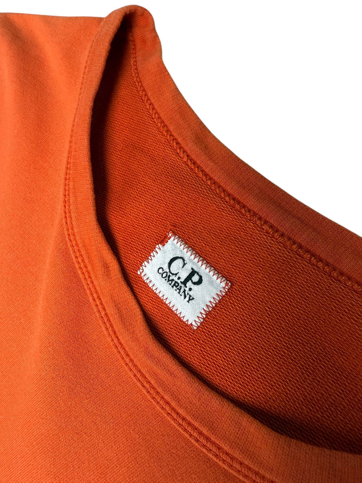 Pull C.P Company orange taille S - Vue côté