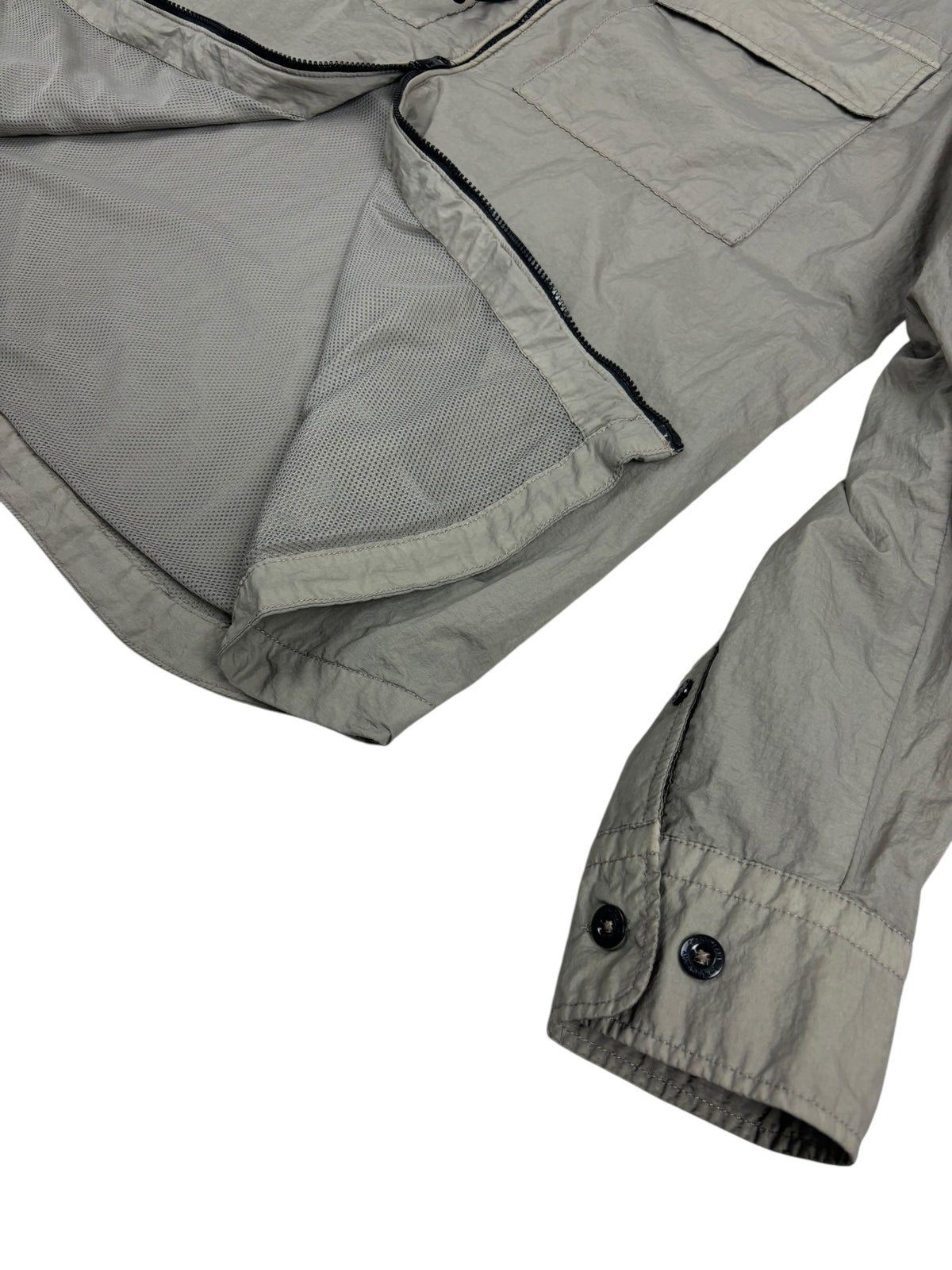 Surchemise C.P Company crème taille M - Détail